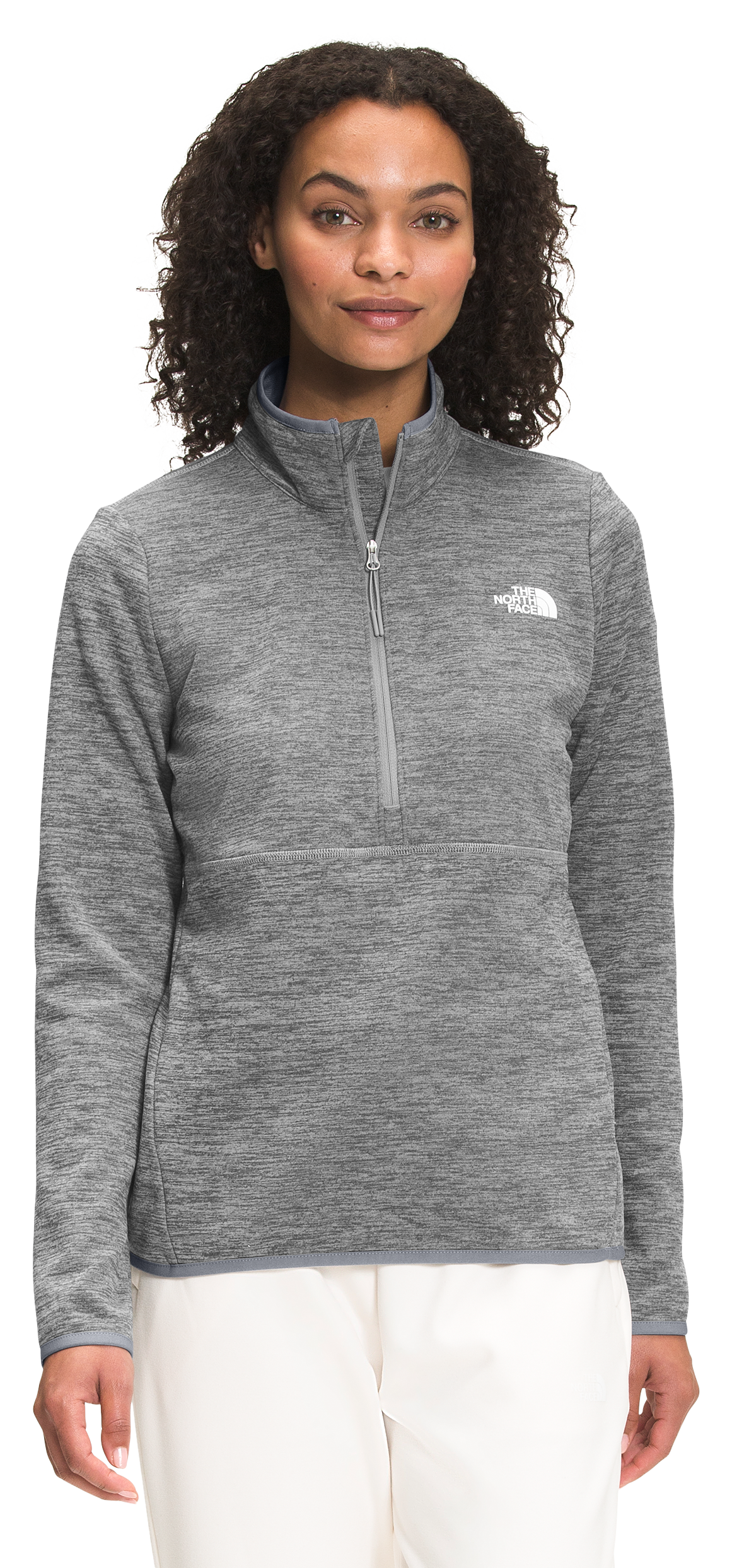 The North Face Canyonlands 1/4-Zip Jacket for Ladies - TNF Medium Grey Heather - 3XL