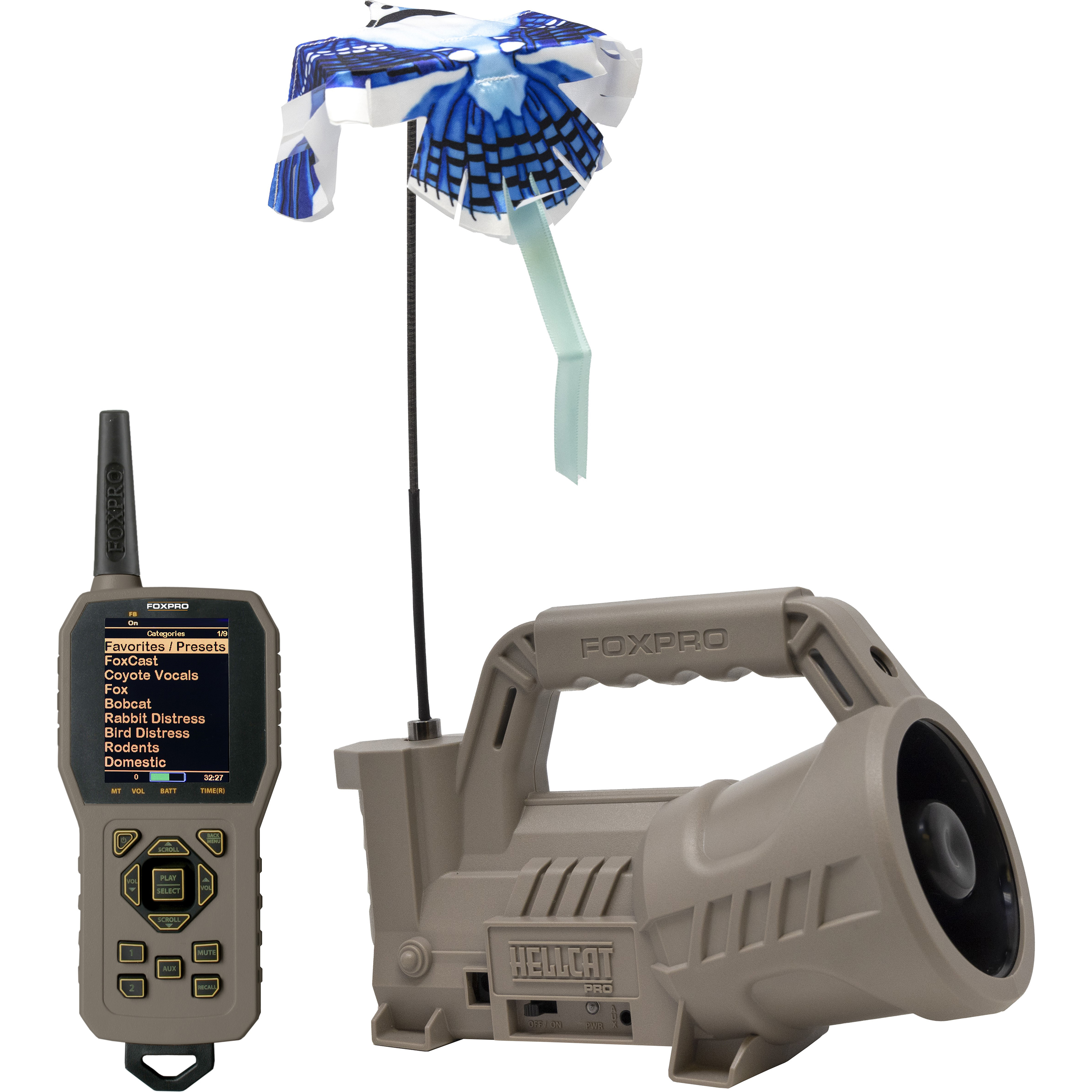 FOXPRO Hellcat Pro Digital Predator Call and Decoy