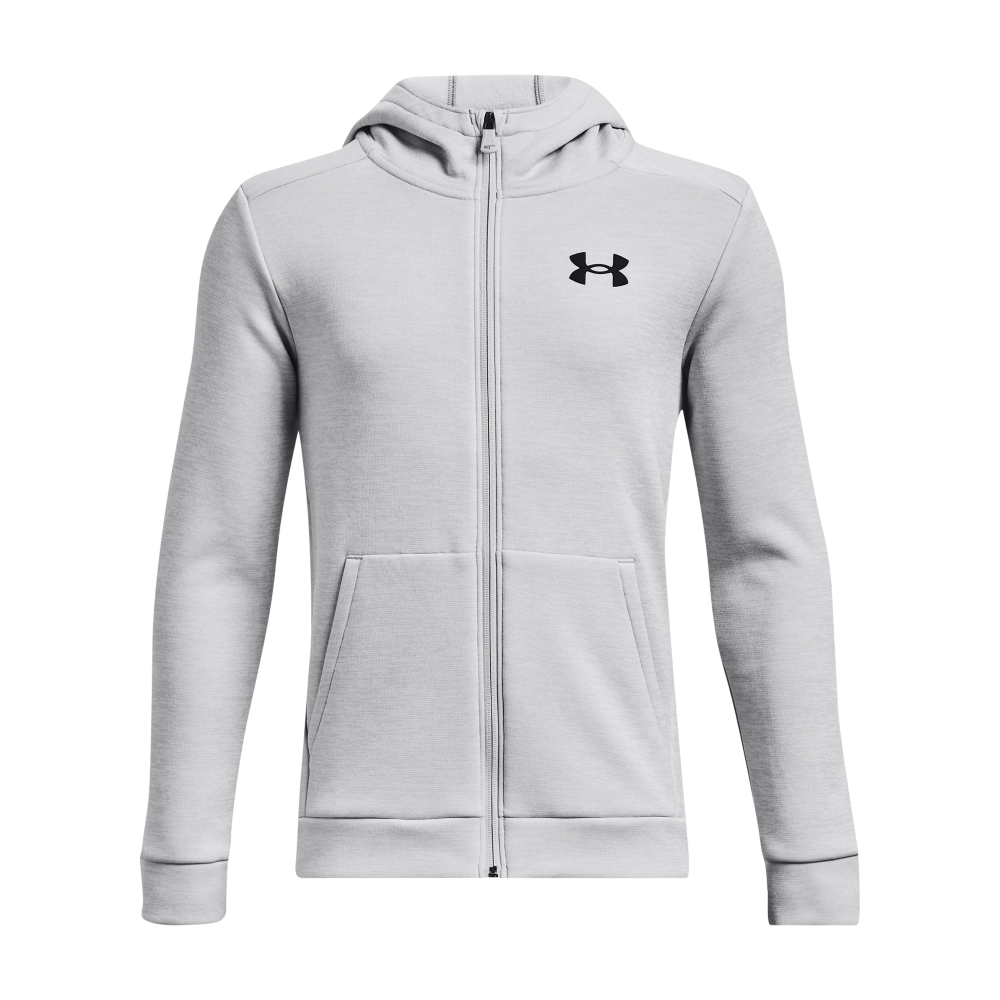  Under Armour Boys ArmourFleece Full Zip Hoodie, (001) Black / /  Black, Youth X-Small: Clothing, Shoes & Jewelry