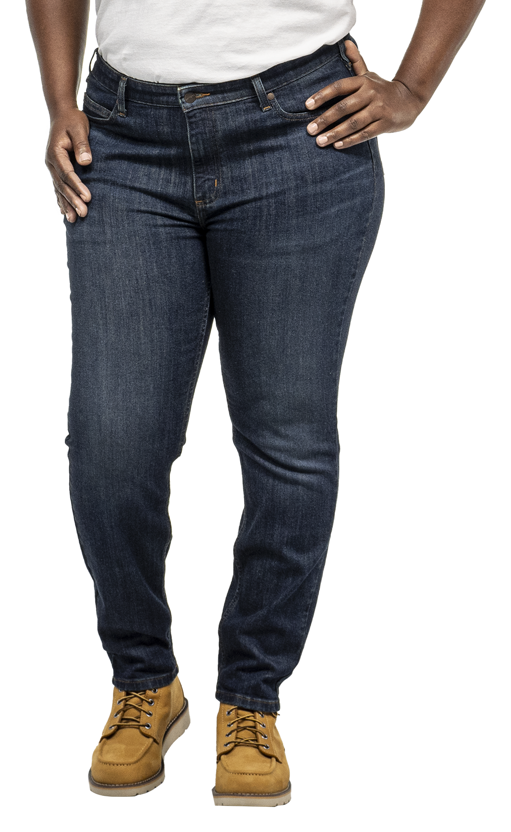 Carhartt Rugged Flex Slim-Fit Tapered Jeans for Ladies - Hazel - 8 - Tall