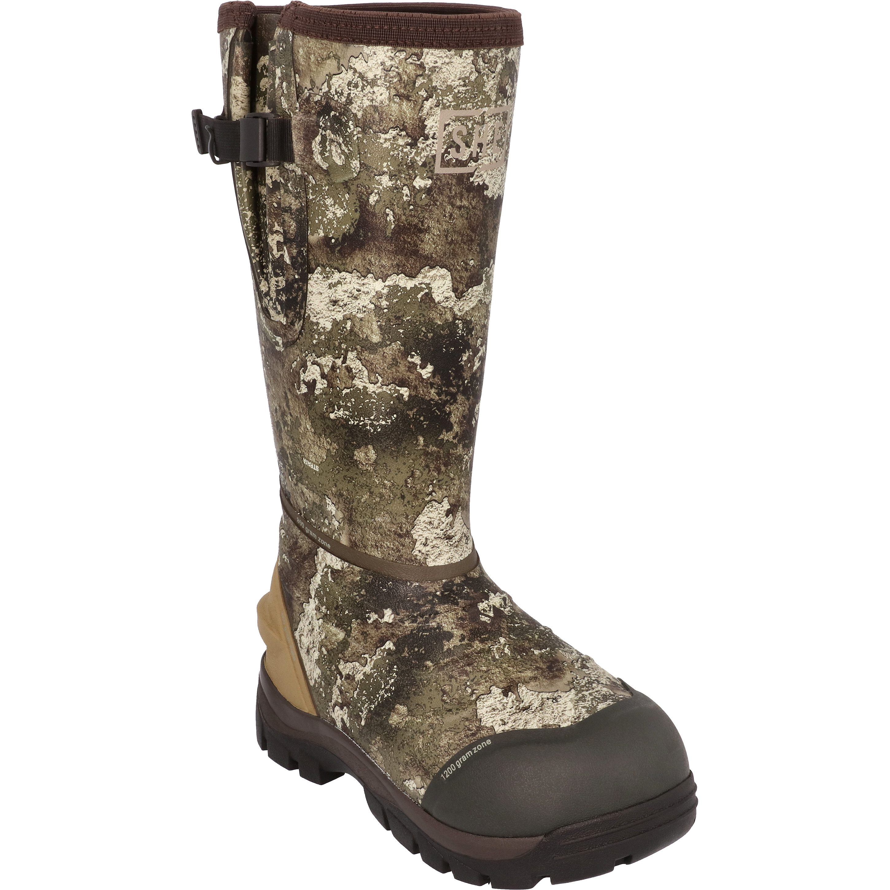 SHE OUTDOOR Zoned Comfort Trac Insulated Rubber Boots