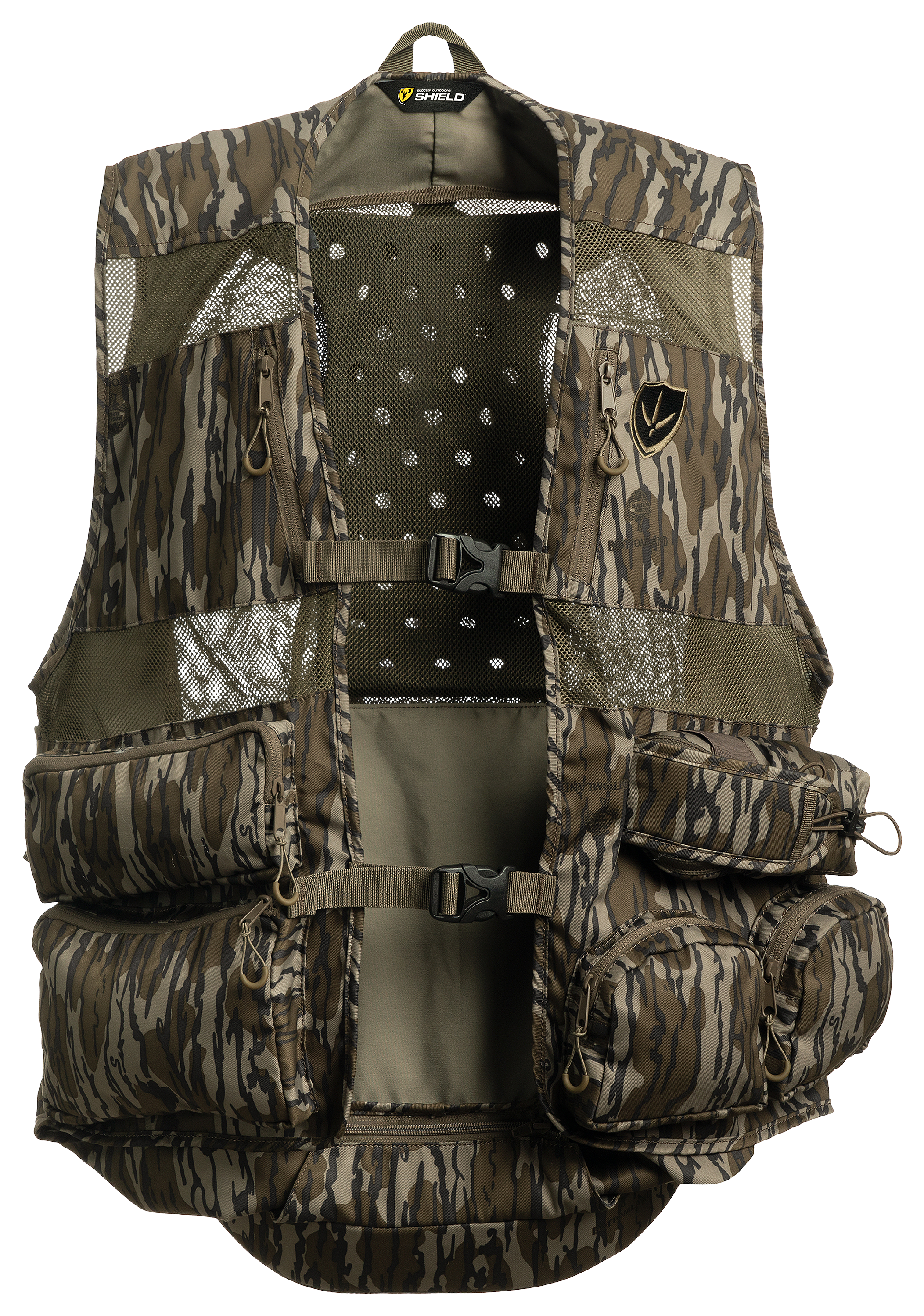 Image of Blocker Outdoors Finisher Pro II Hunting Vest for Men - Mossy Oak Original Bottomland - XL/2XL