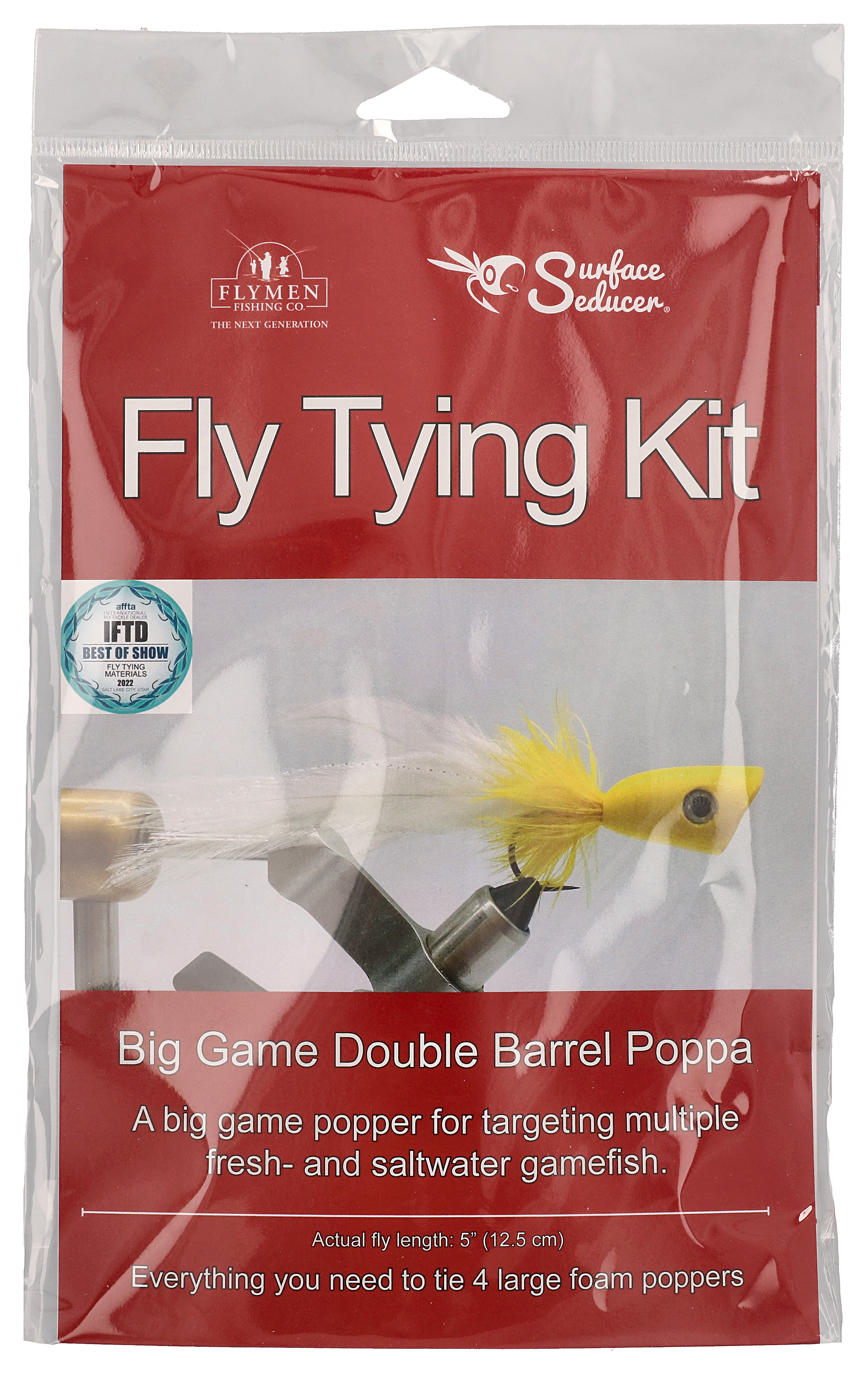 FLYMEN FISHING CO mpany Big Game Double Barrel Poppa Fly-Tying Kit