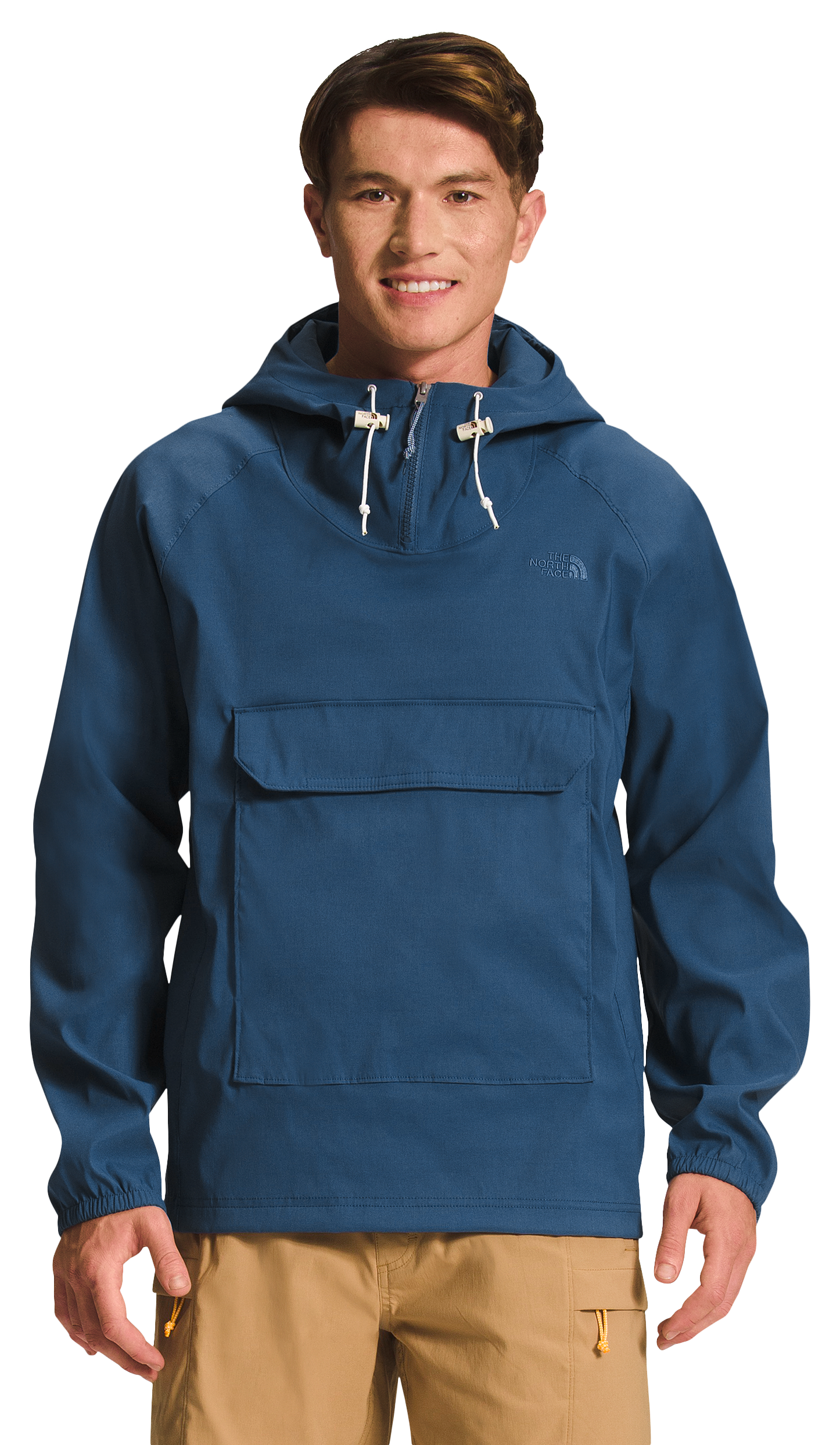 The North Face Class V Pullover Long-Sleeve Hoodie for Men - Shady Blue - XL
