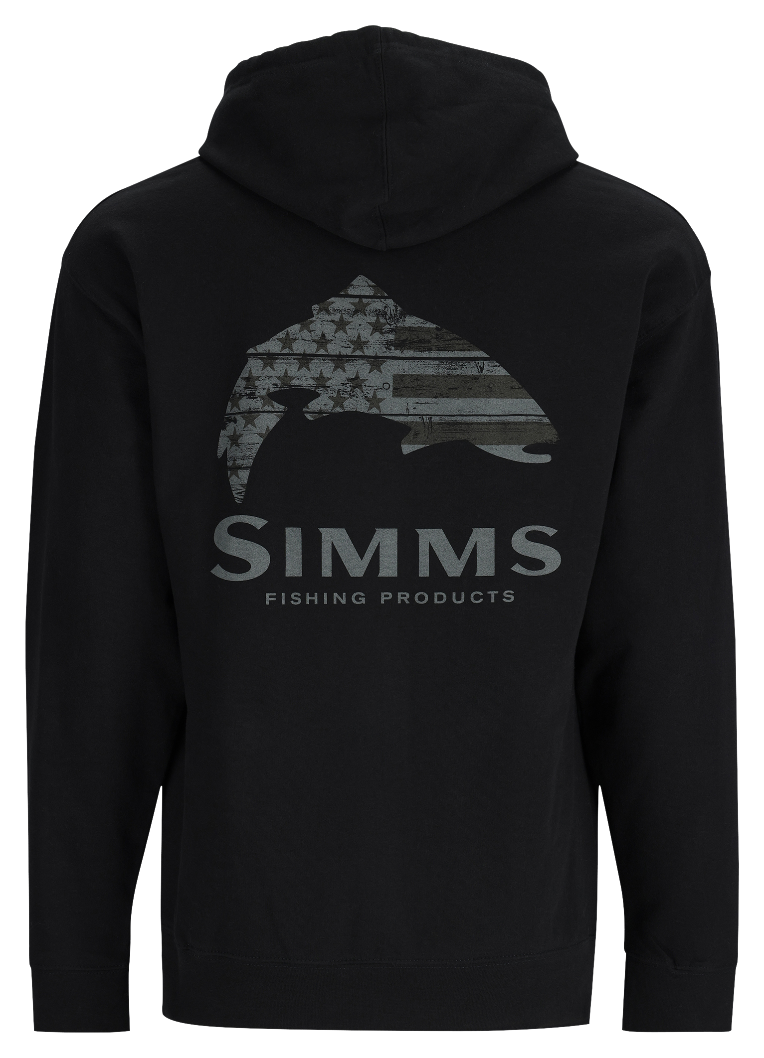 Simms Wooden Flag Trout Long-Sleeve Hoodie for Men