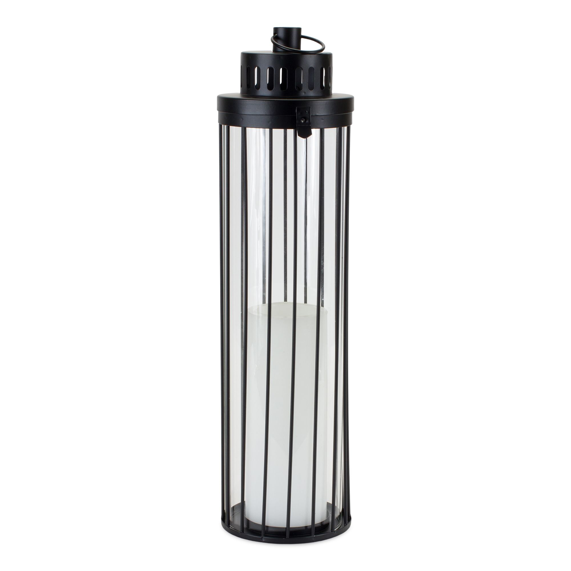 Image of Melrose International Skinny Metal Lantern