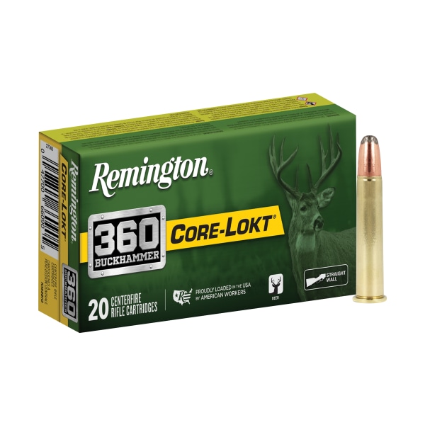 Remington Core-Lokt .360 Buckhammer 200 Grain Centerfire Rifle Ammo