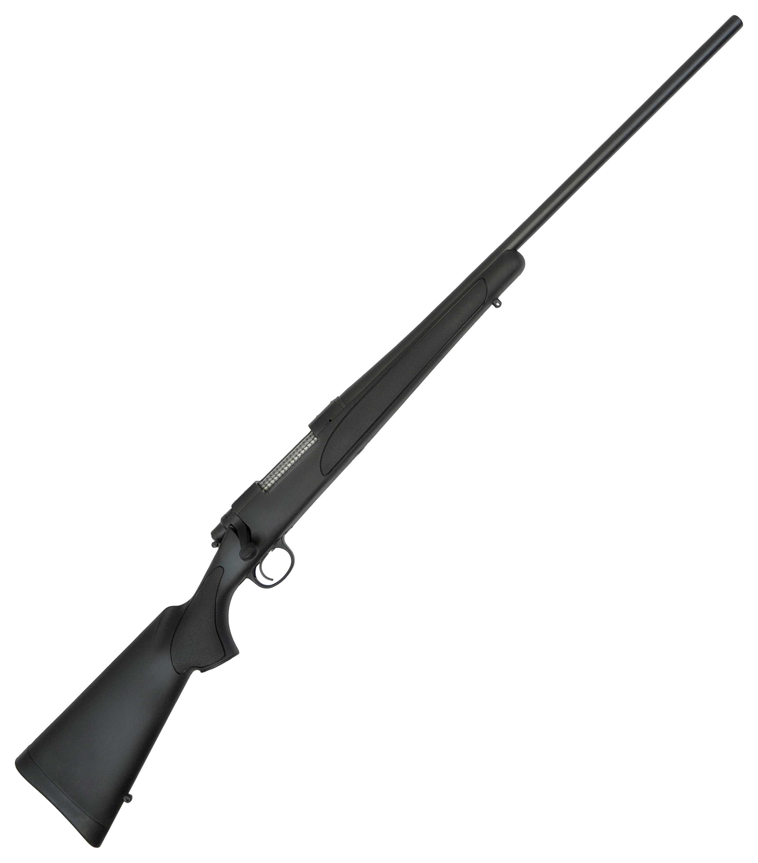 Remington 700 ADL Compact Blued Matte Black Bolt Action Rifle - 243 Winchester - Black -  R27092