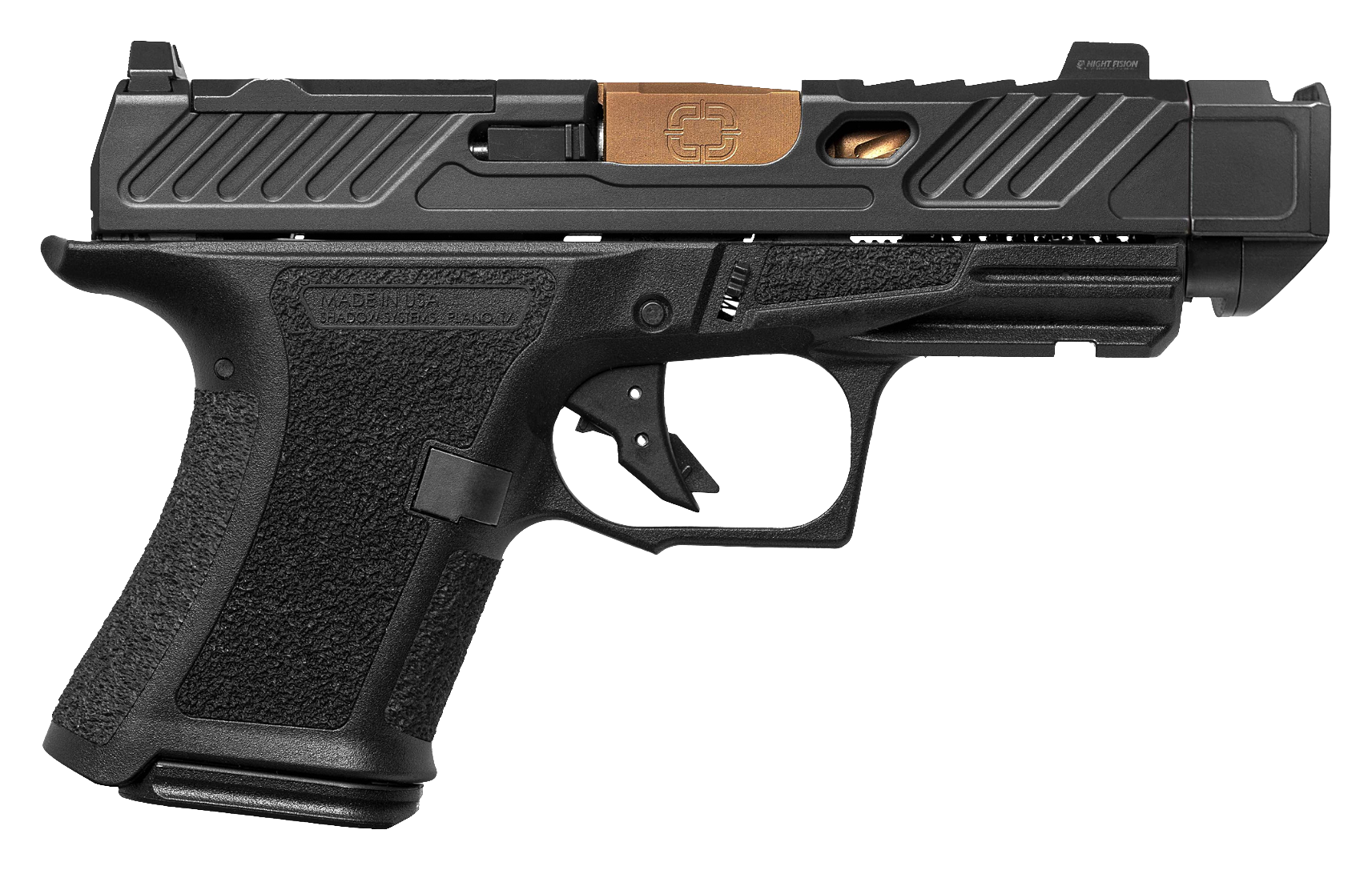 Shadow Systems CR920P Elite Sub Compact Semi-Auto Pistol with Compensator and 10-Round Magazines                                