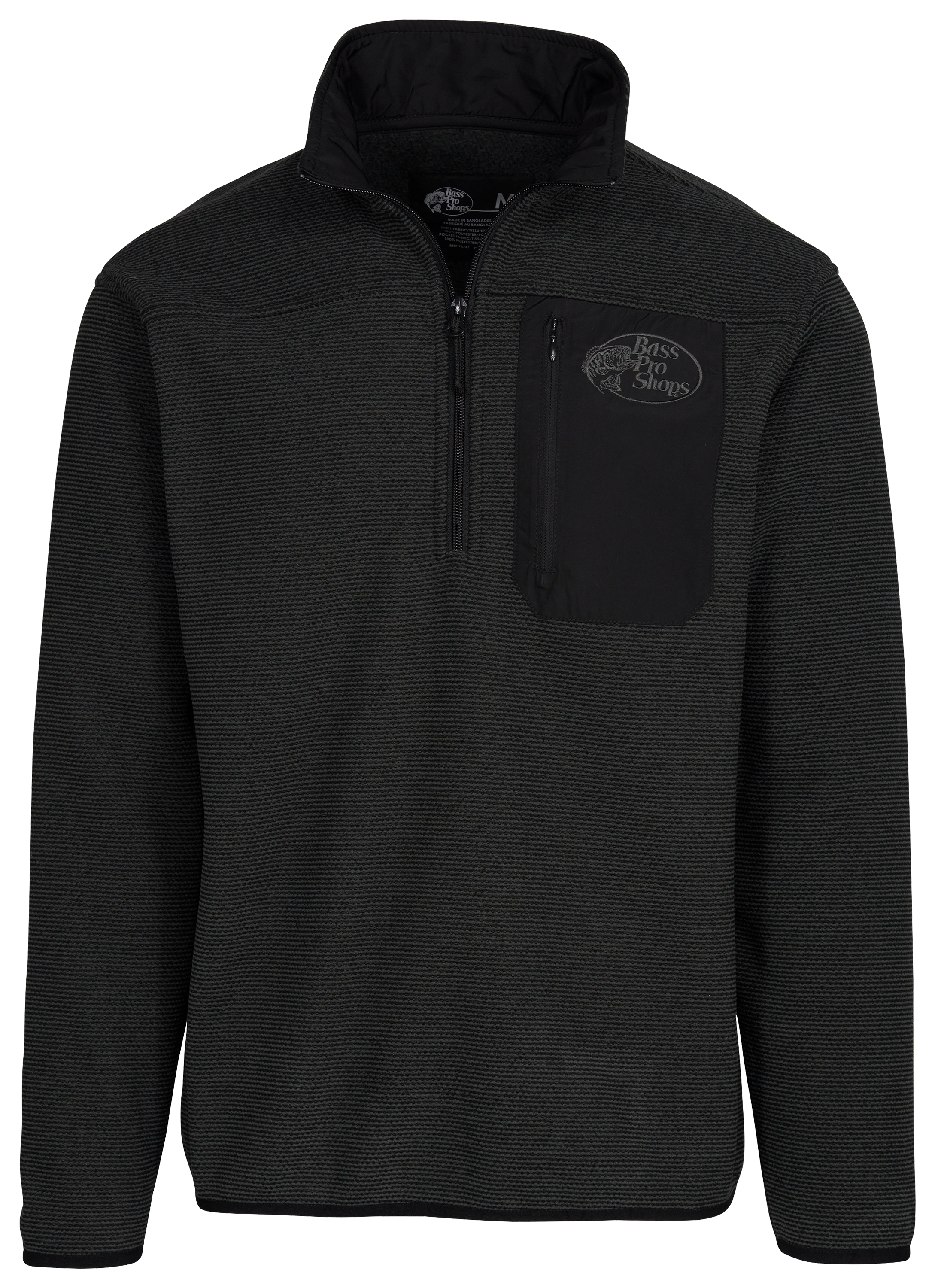 RedHead Knit Quarter-Zip Long-Sleeve Pullover for Men