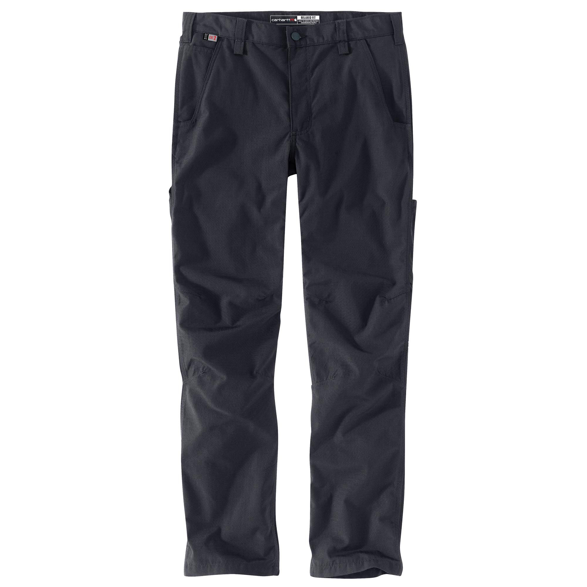 Carhartt Flame-Resistant Force Relaxed-Fit Ripstop Utility Work Pants for Men - Deep Navy - 36x32