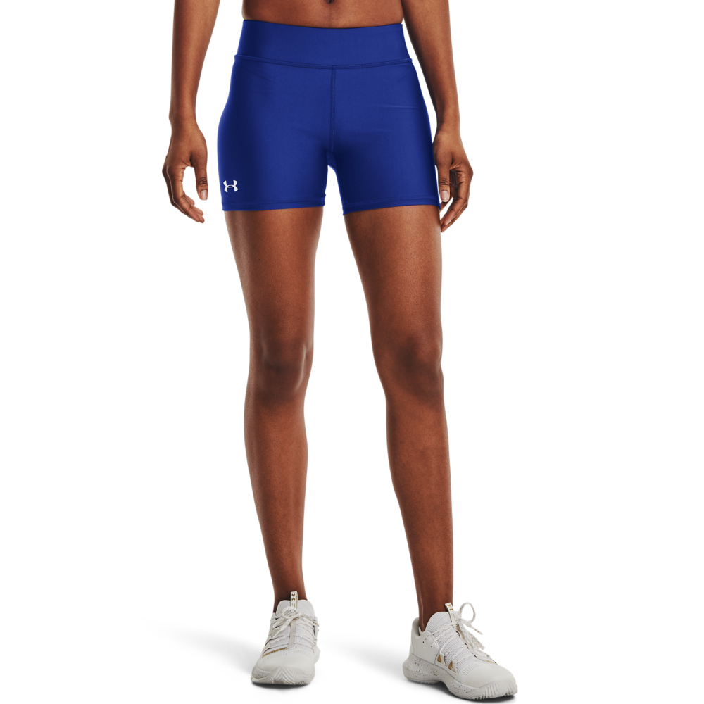 Under Armour Team Shorty Shorts for Ladies - Royal/White - M