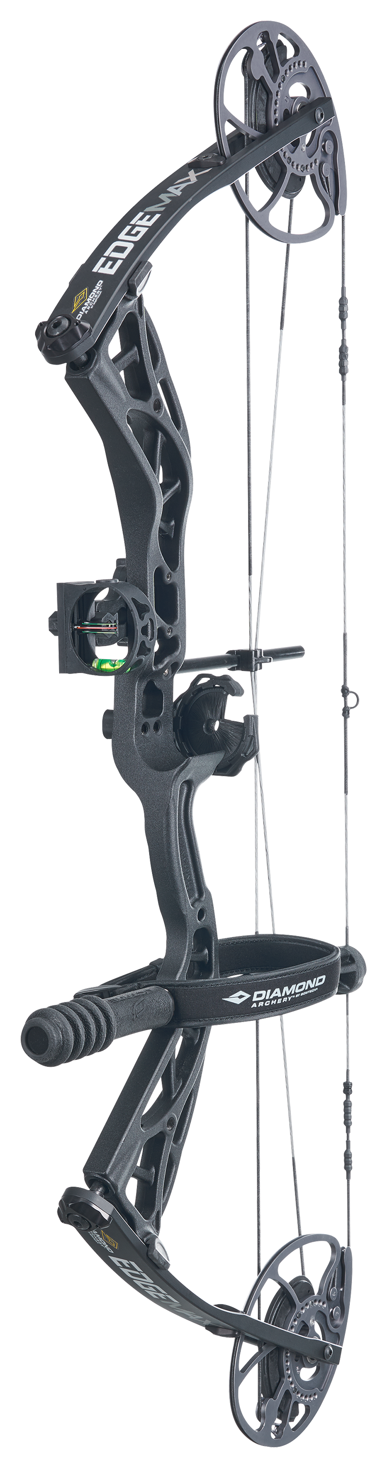 Image of Diamond by Bowtech Edge Max Compound Bow Package - Black - Left Hand - 20-70 lbs