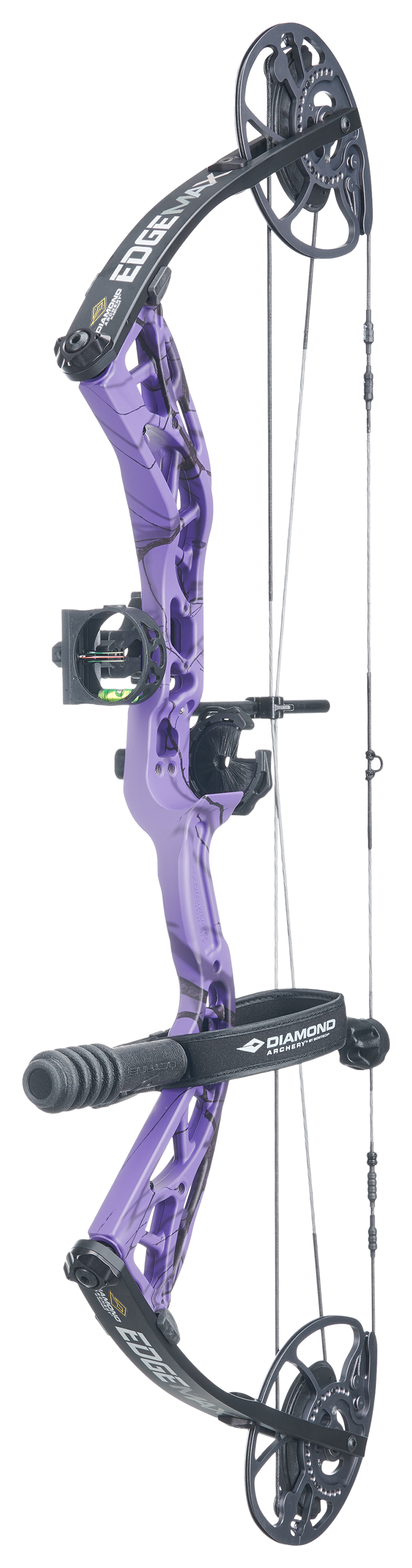 Image of Diamond by Bowtech Edge Max Compound Bow Package - Purple Roots - Right Hand - 20-70 lbs