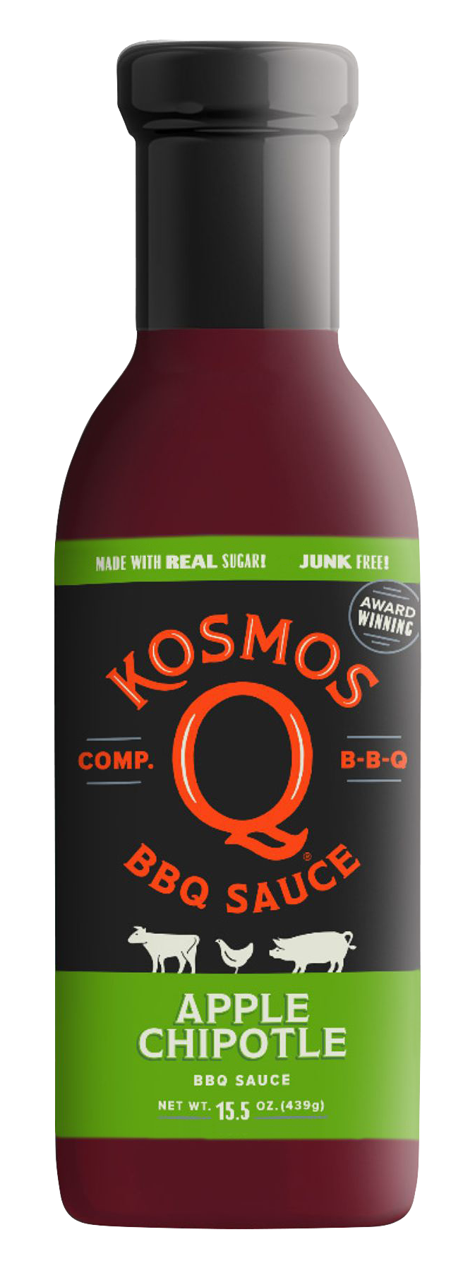 Image of Kosmos Q Sweet Apple Chipotle Barbecue Sauce