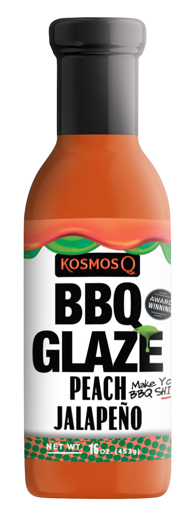 Image of Kosmos Q Peach Jalapeno Barbecue Glaze