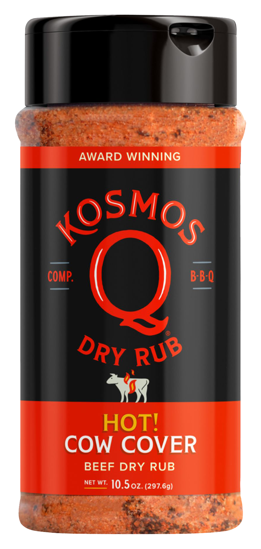 Kosmos Q Dry Rub, Meat, Hot Dirty Bird - 11.0 oz