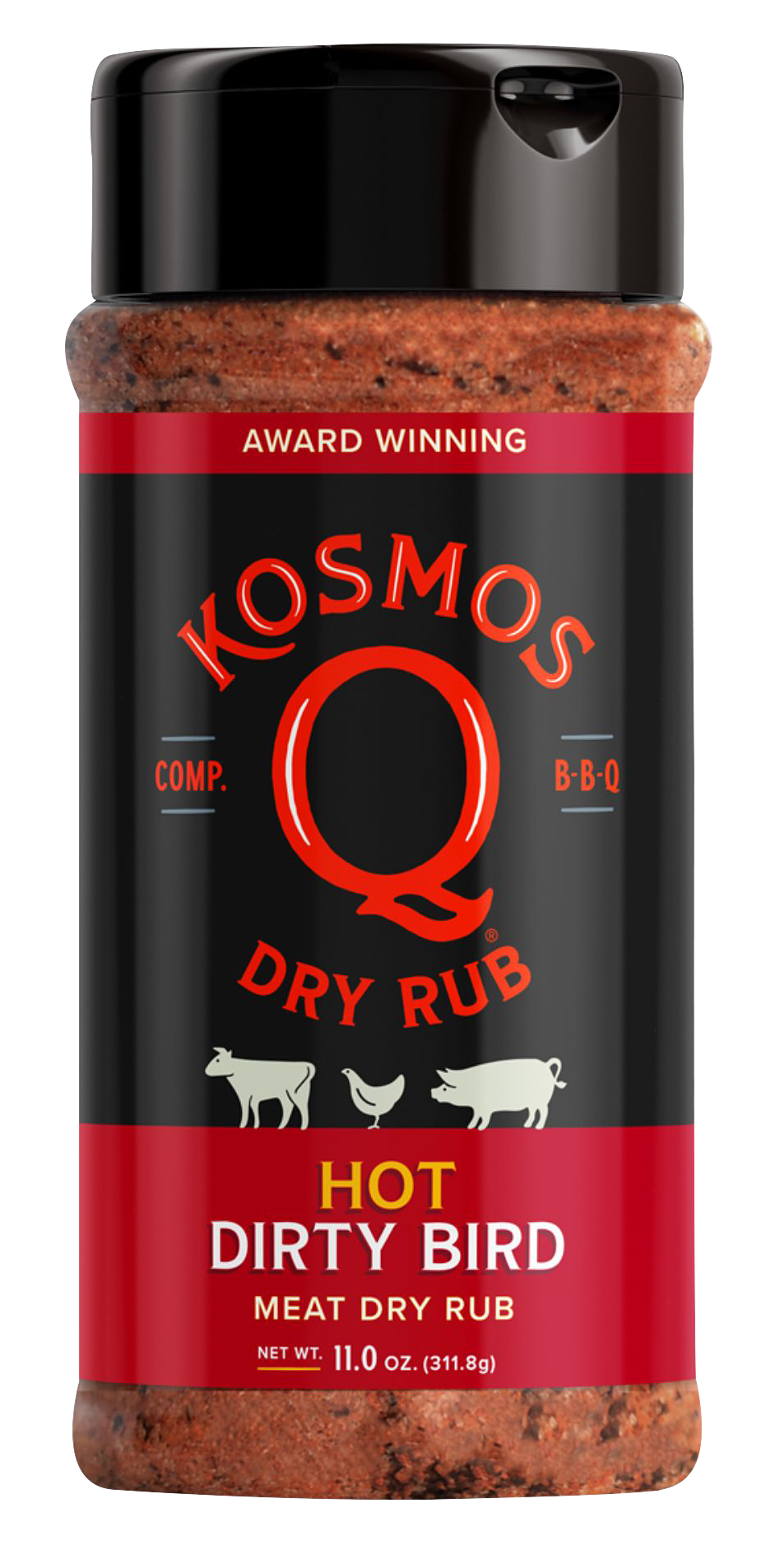 Image of Kosmos Q Dirty Bird Hot Dry Rub