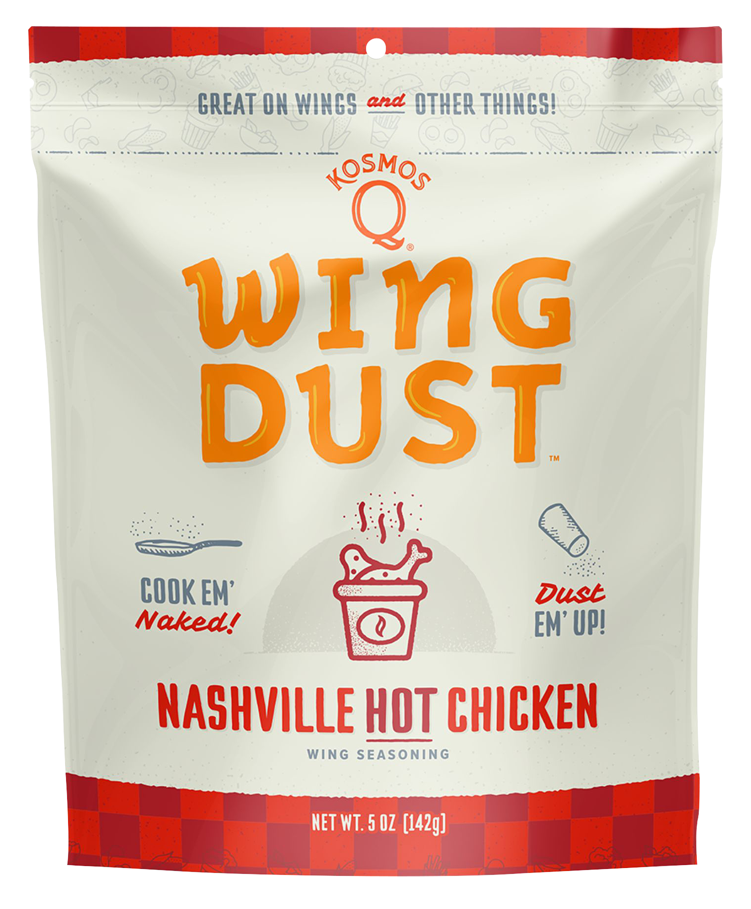 Image of Kosmos Q Wing Dust Nashville Hot Wing Seasoning