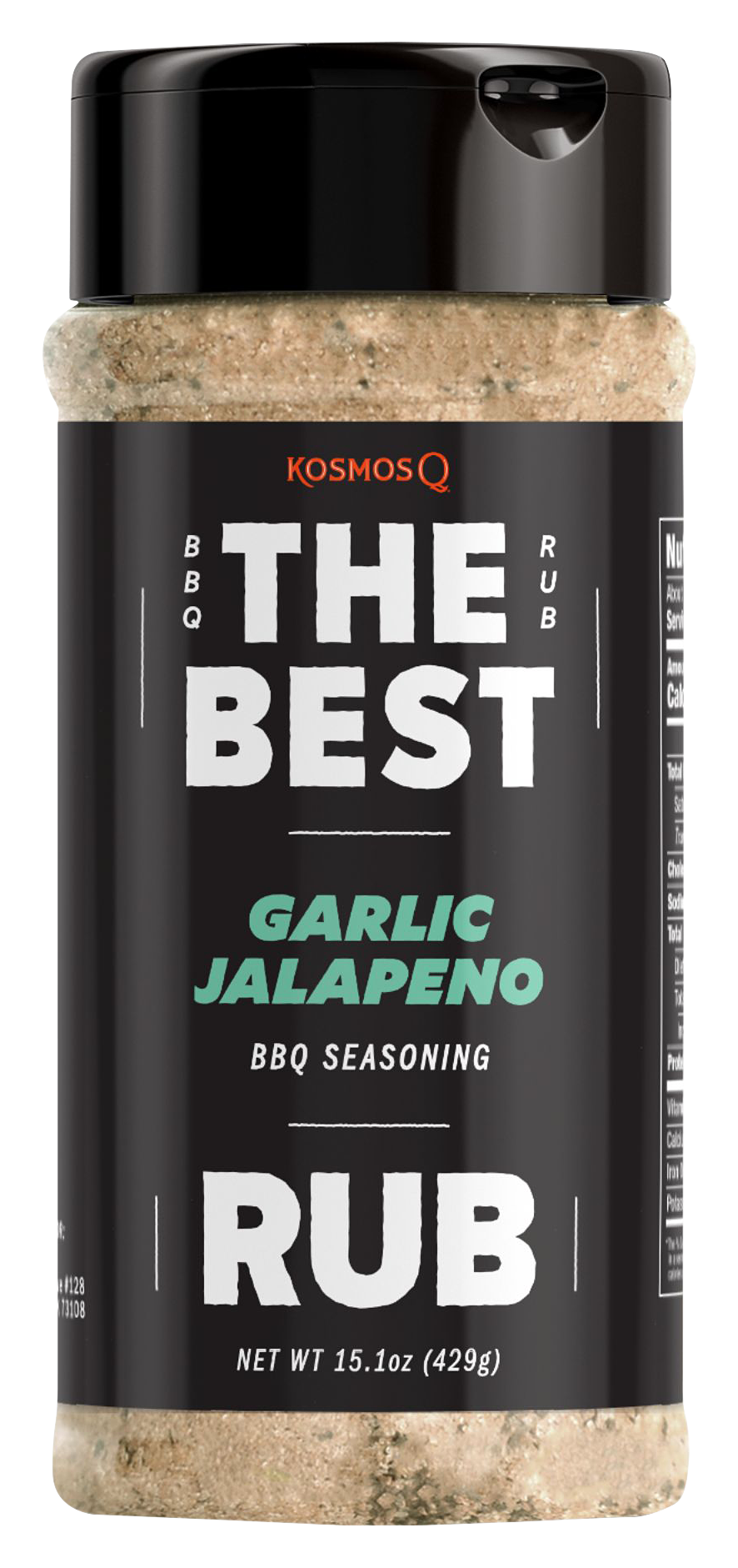  Kosmos Q The Best Garlic Jalapeno Rub - Garlic