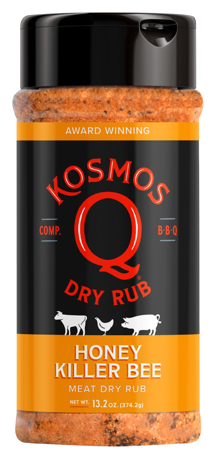 Image of Kosmos Q Honey Killer Bee Competition Barbecue Dry Rub