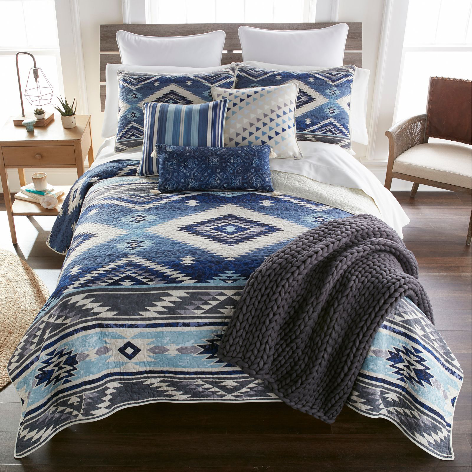 Image of Donna Sharp Desert Hill Bedding Collection Quilt Set - King