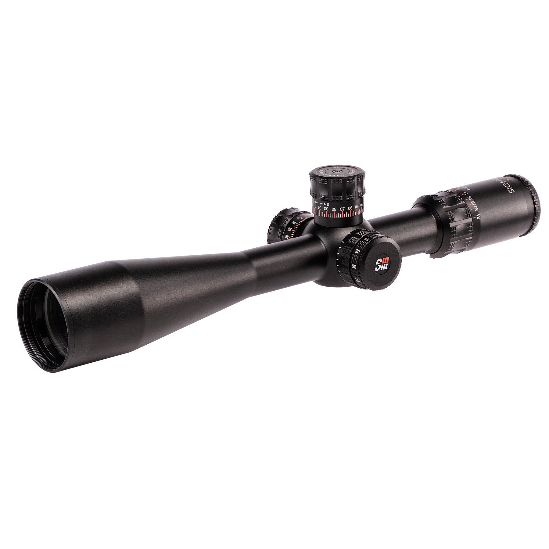 Image of Sightron SIII Precision Long-Range Rifle Scope - 6-24x50mm - Illuminated MOA-H