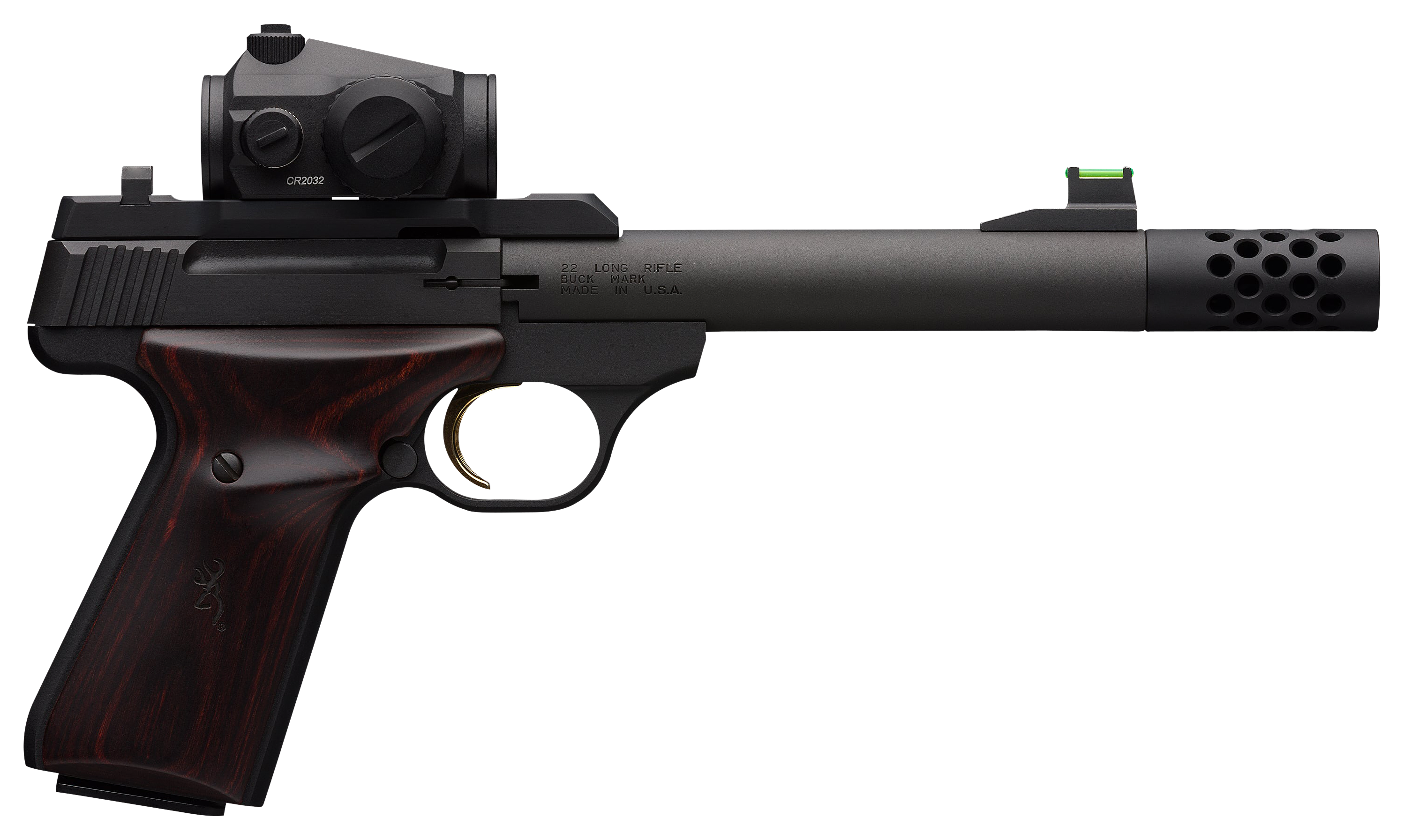Browning Buck Mark Hunter Semi-Auto Rimfire Pistol with Vortex Red Dot Sight