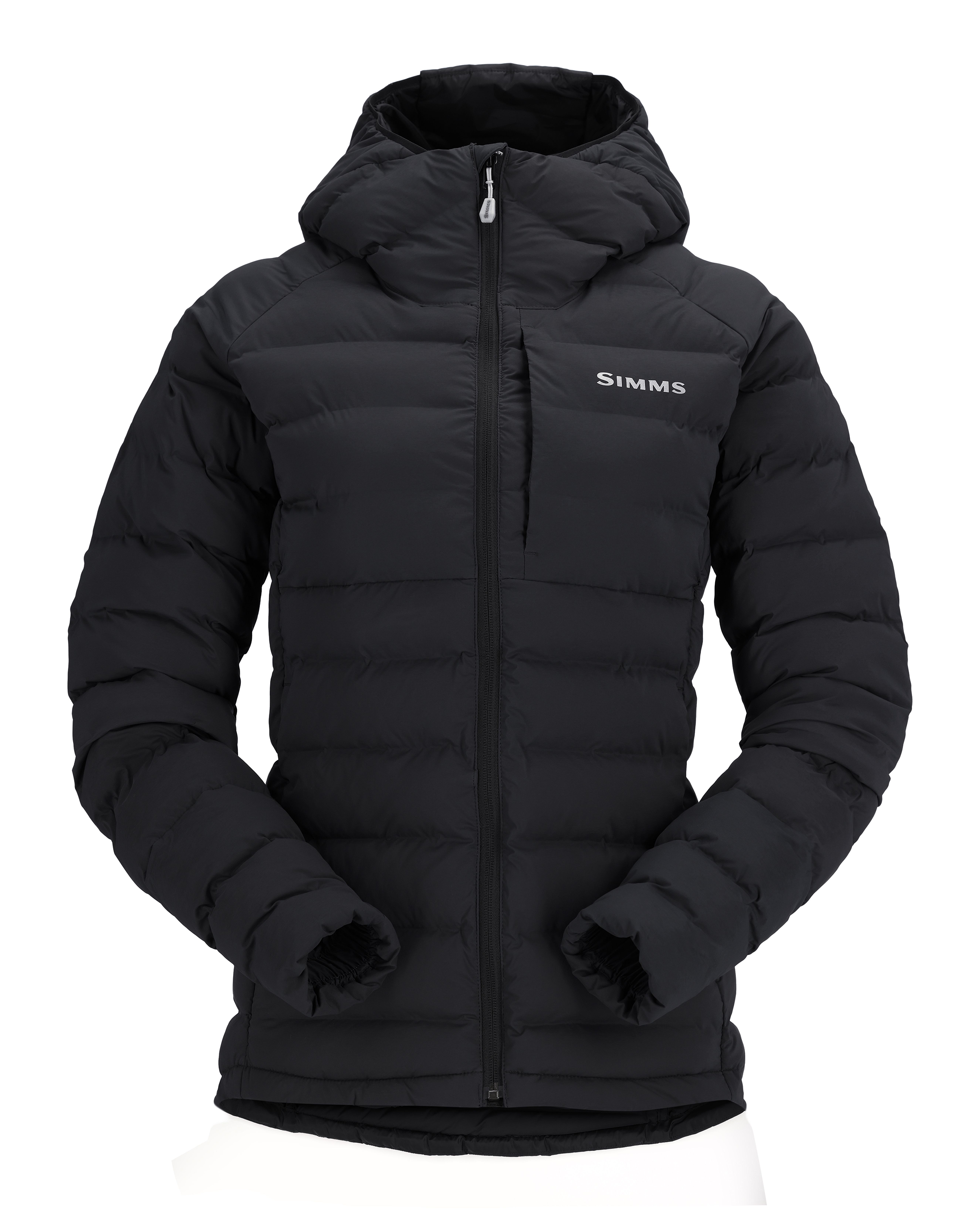 Image of Simms ExStream Insulated Hooded Jacket for Ladies - Black - S