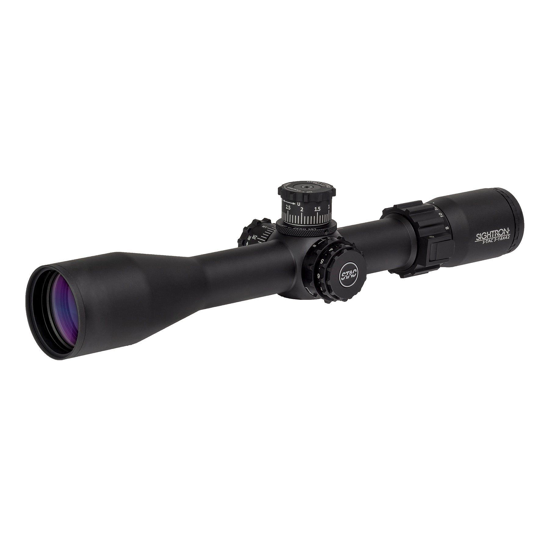 Sightron S-TAC Rifle Scope - 3-16x42mm - Illuminated MOA-5 - Sightron