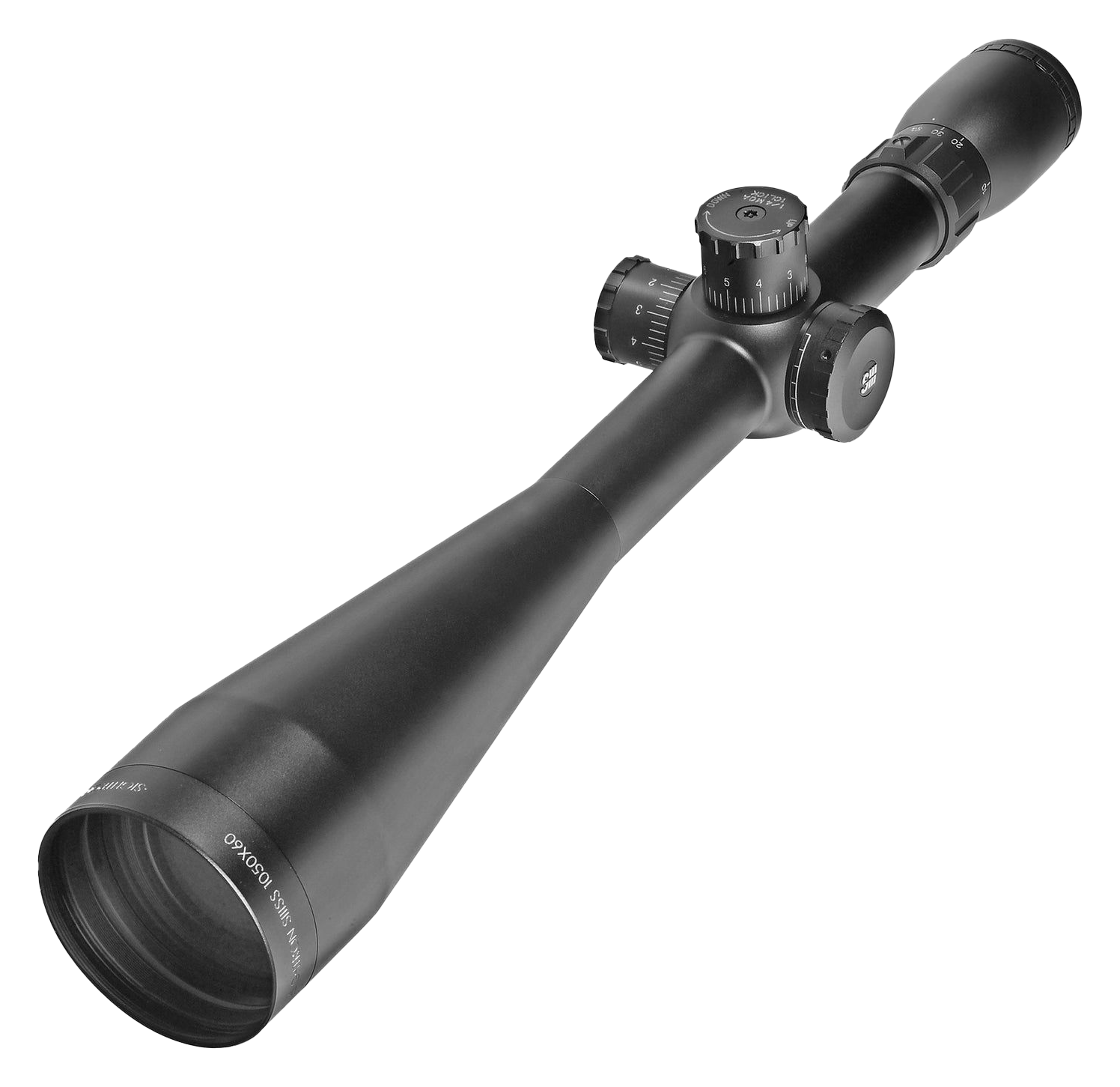 Sightron SIII Long-Range Rifle Scope with Zero Stop - 10-50X-60mm - Sightron