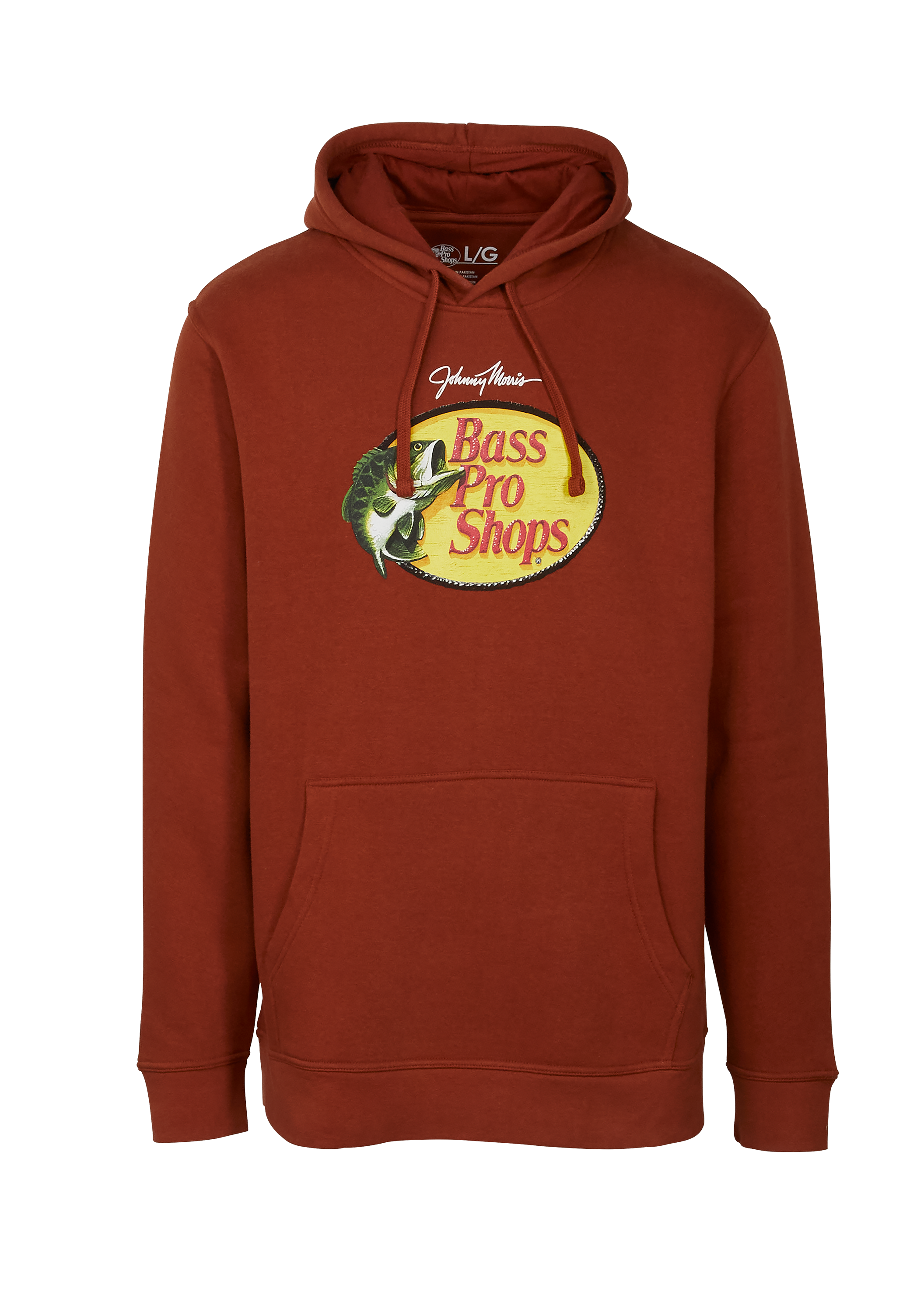 Image of Bass Pro Shops Logo Long-Sleeve Hoodie - Rust
