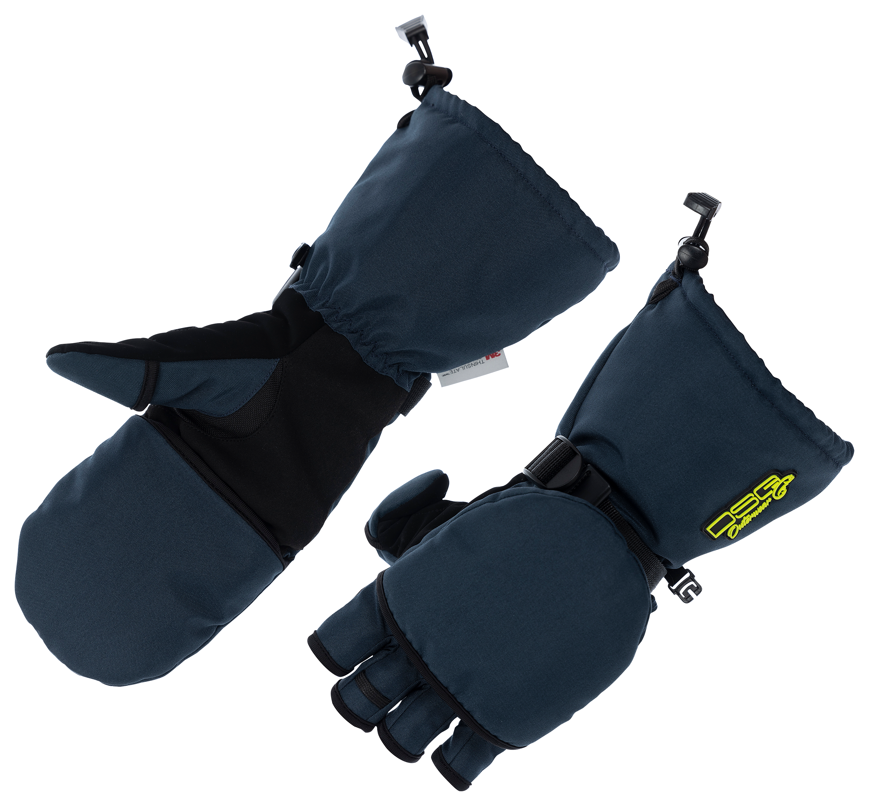 Image of DSG Outerwear Arctic Appeal 3.0 Flip-Top Mittens for Ladies - Deep Waters - L