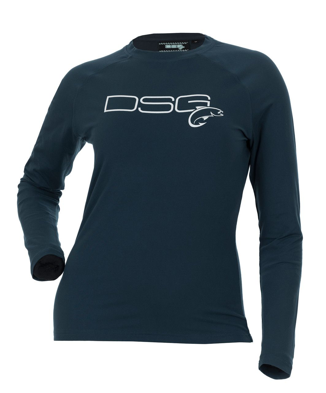 Image of DSG Outerwear Solid Long-Sleeve Fishing Shirt for Ladies - Deep Waters - L