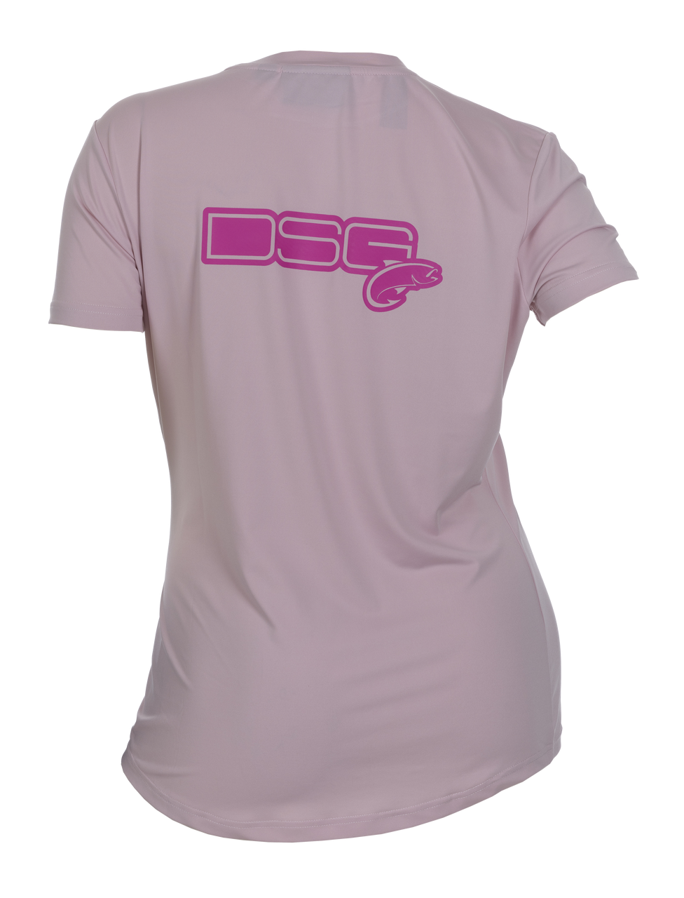 Image of DSG Outerwear Fitted Short-Sleeve Fishing Shirt for Ladies - Petal - XL