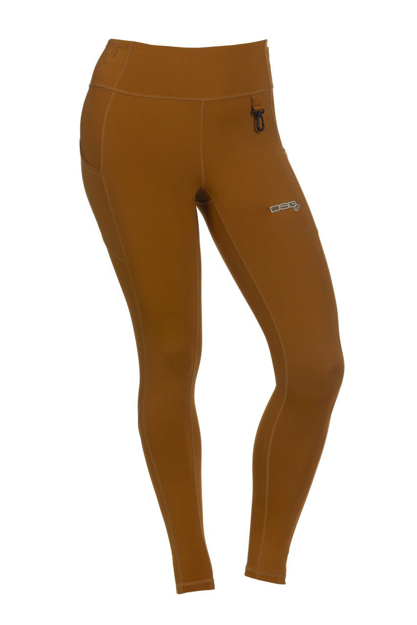 Image of DSG Outerwear High-Waisted Boat Leggings for Ladies - Fawn