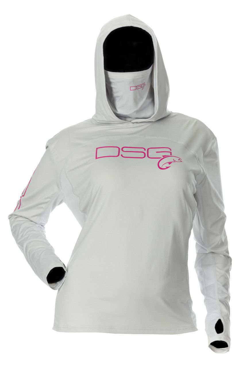 Image of DSG Outerwear Chloe Hooded Long-Sleeve Sun Shirt for Ladies - Mist - S