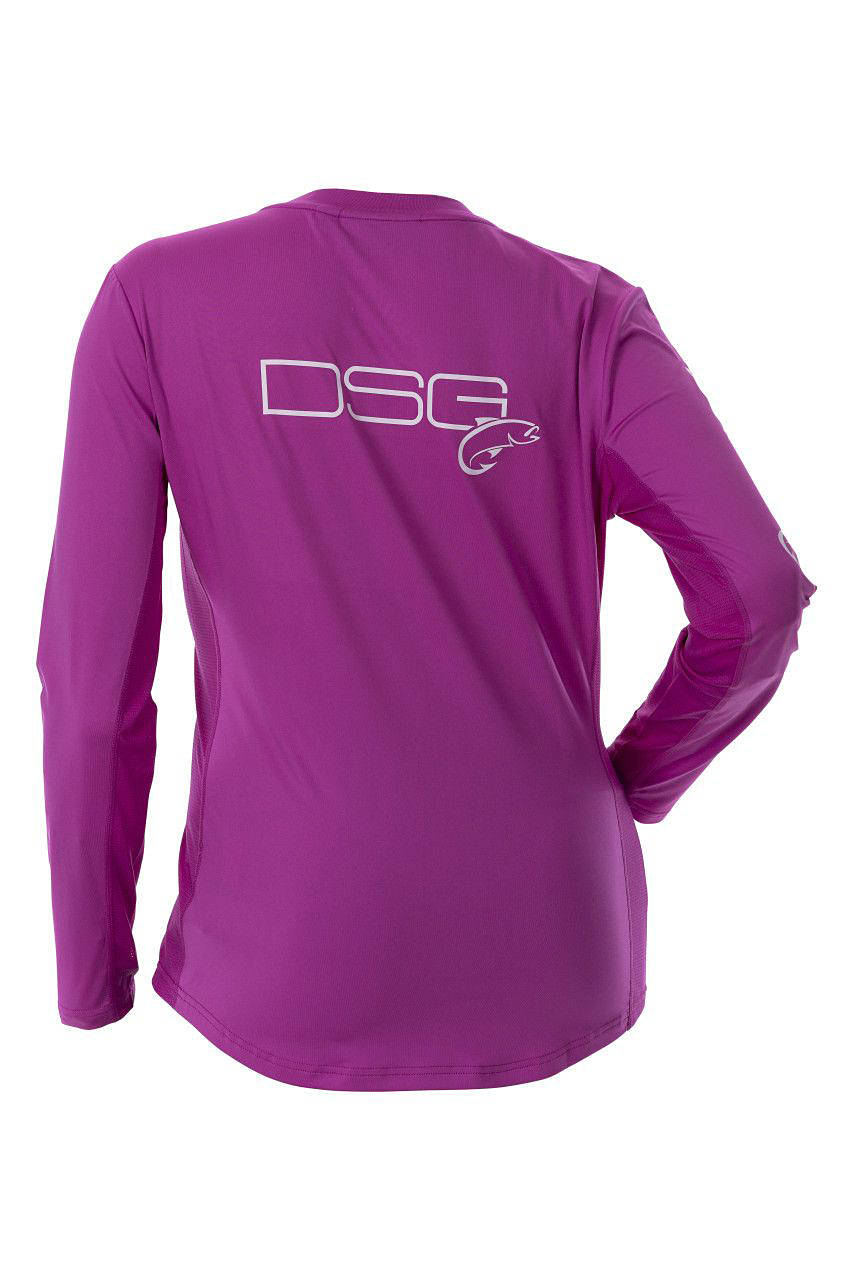Image of DSG Outerwear Charli Sun Long-Sleeve Shirt for Ladies - Berry