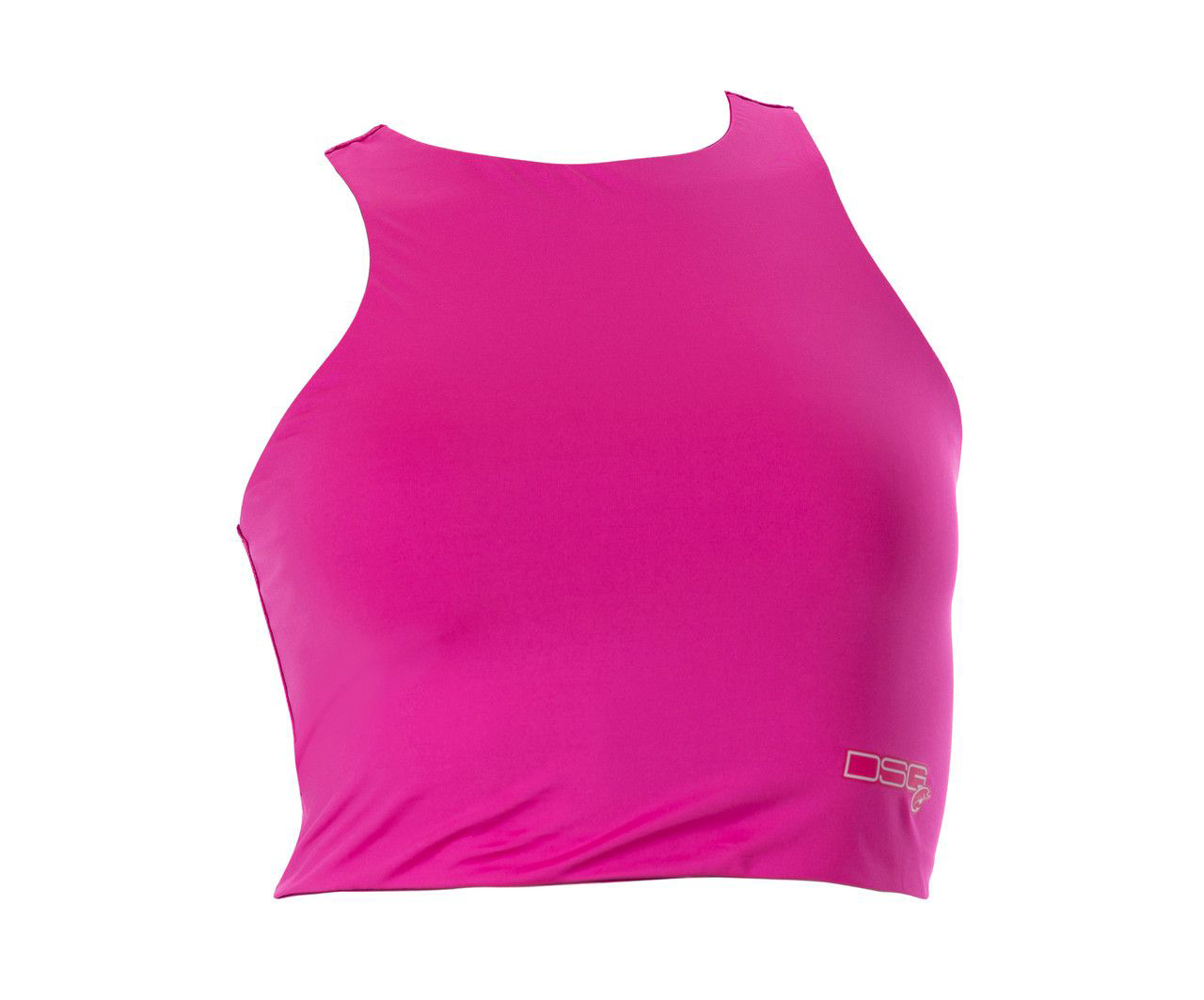 Image of DSG Outerwear Reversible Sleeveless Midi Top for Ladies - Berry/Bubble Gum