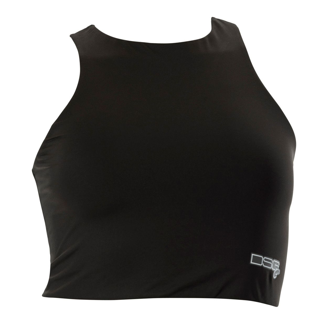 Image of DSG Outerwear Reversible Sleeveless Midi Top for Ladies - Dark Charcoal/Slate
