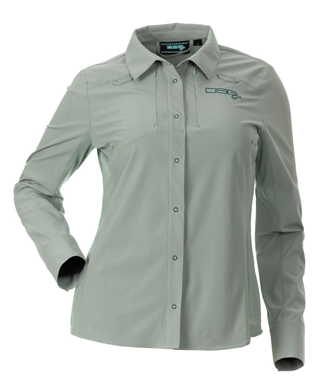 Image of DSG Outerwear Victoria Long-Sleeve Sun Shirt for Ladies - Lichen