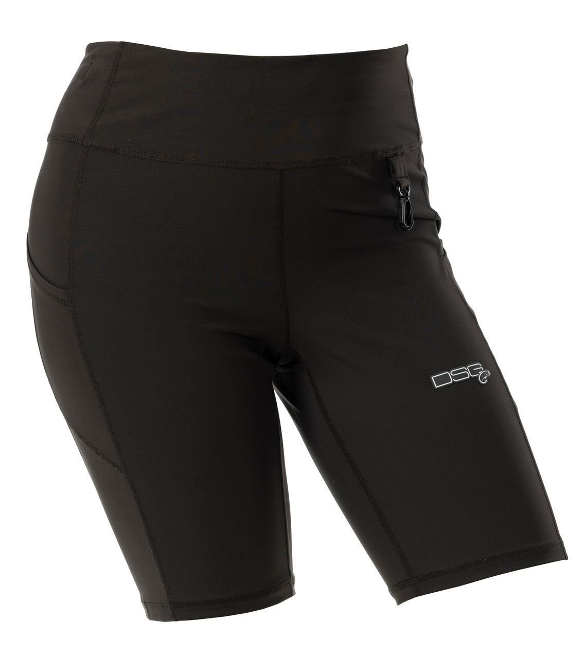 Image of DSG Outerwear High-Waisted Boat Shorts for Ladies - Dark Charcoal