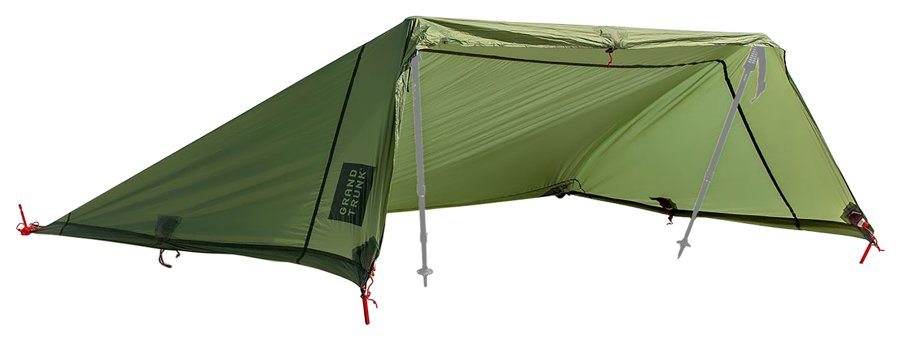 Image of Grand Trunk Moab All-In-One Shelter Hammock - Green/Mint