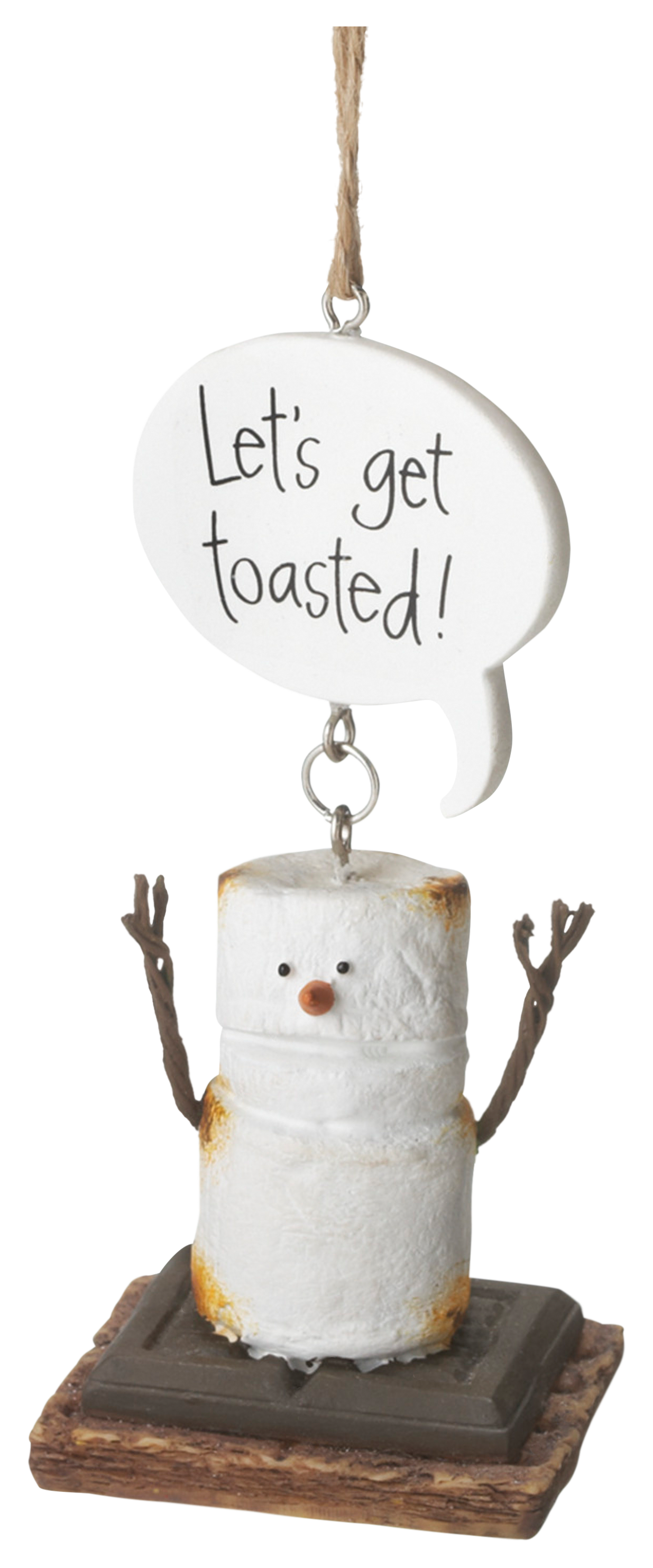 Image of GANZ Let's Get Toasted S'Mores Ornament