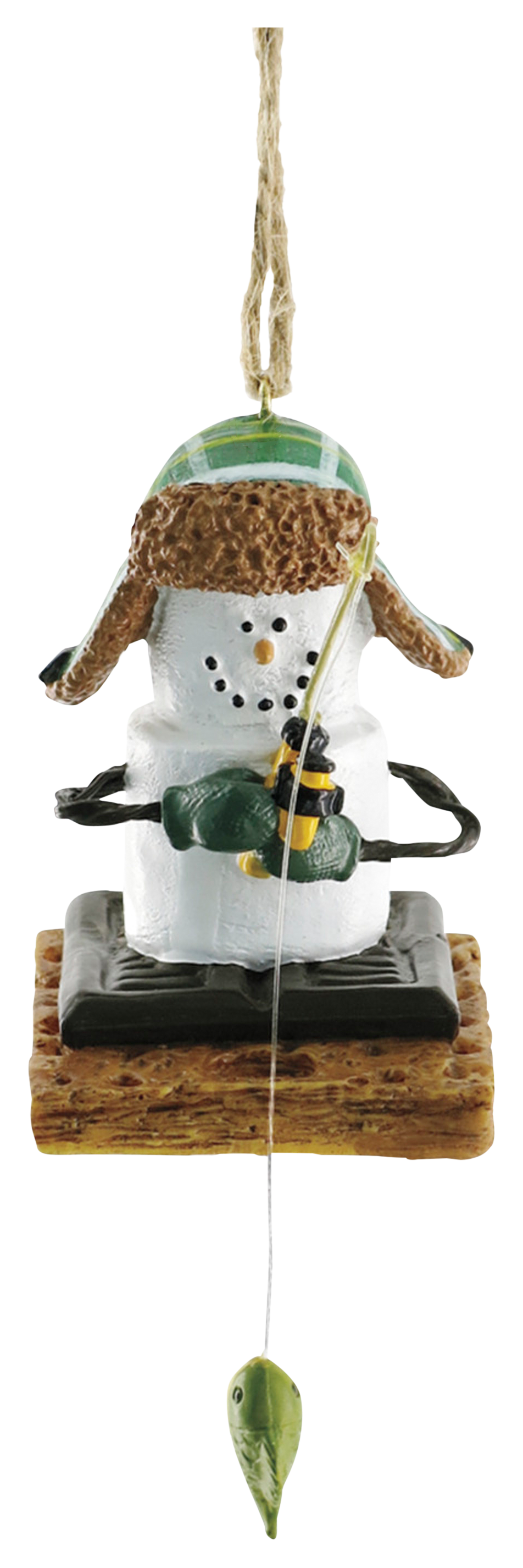 Image of GANZ S'Mores Ice Fishing Ornament