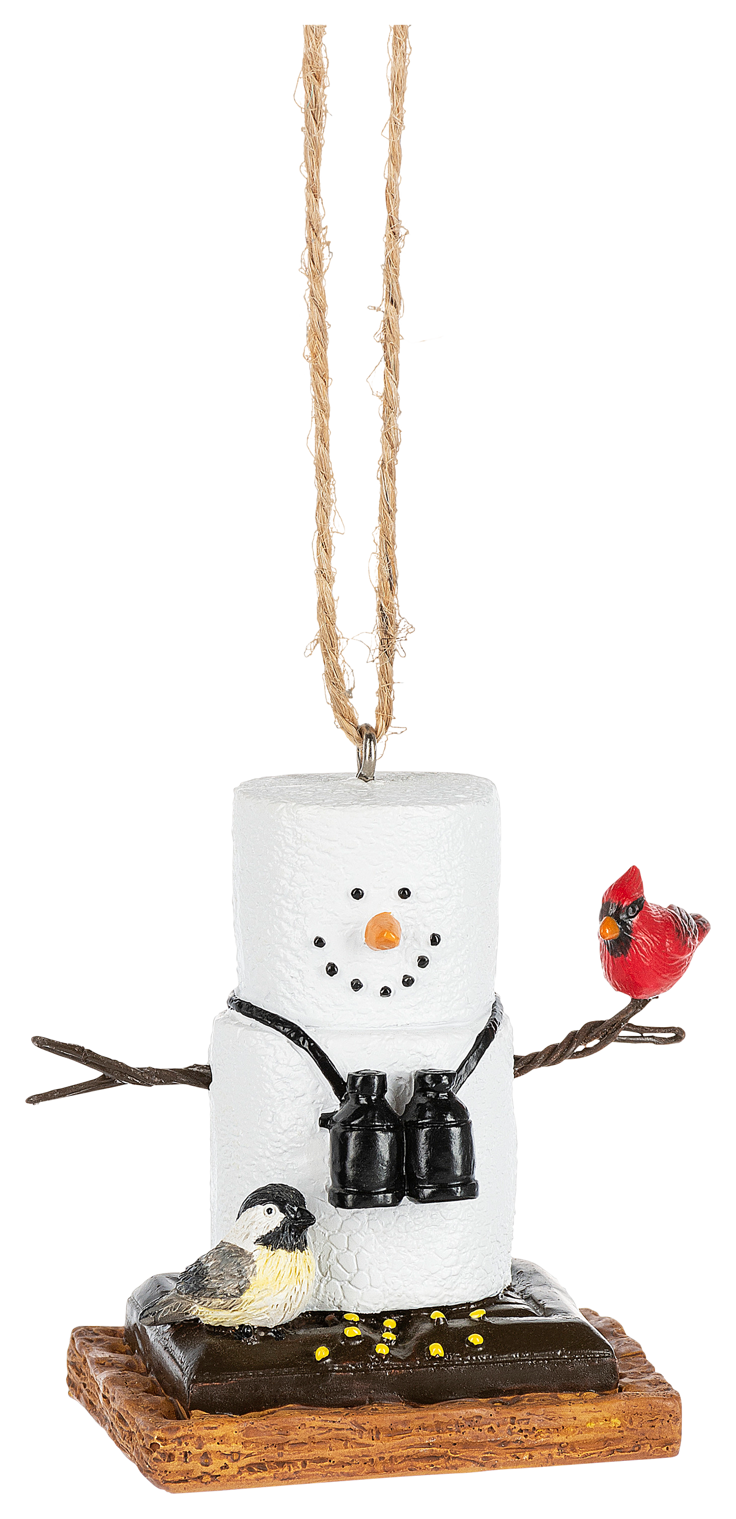 GANZ S'Mores Birdwatcher Ornament