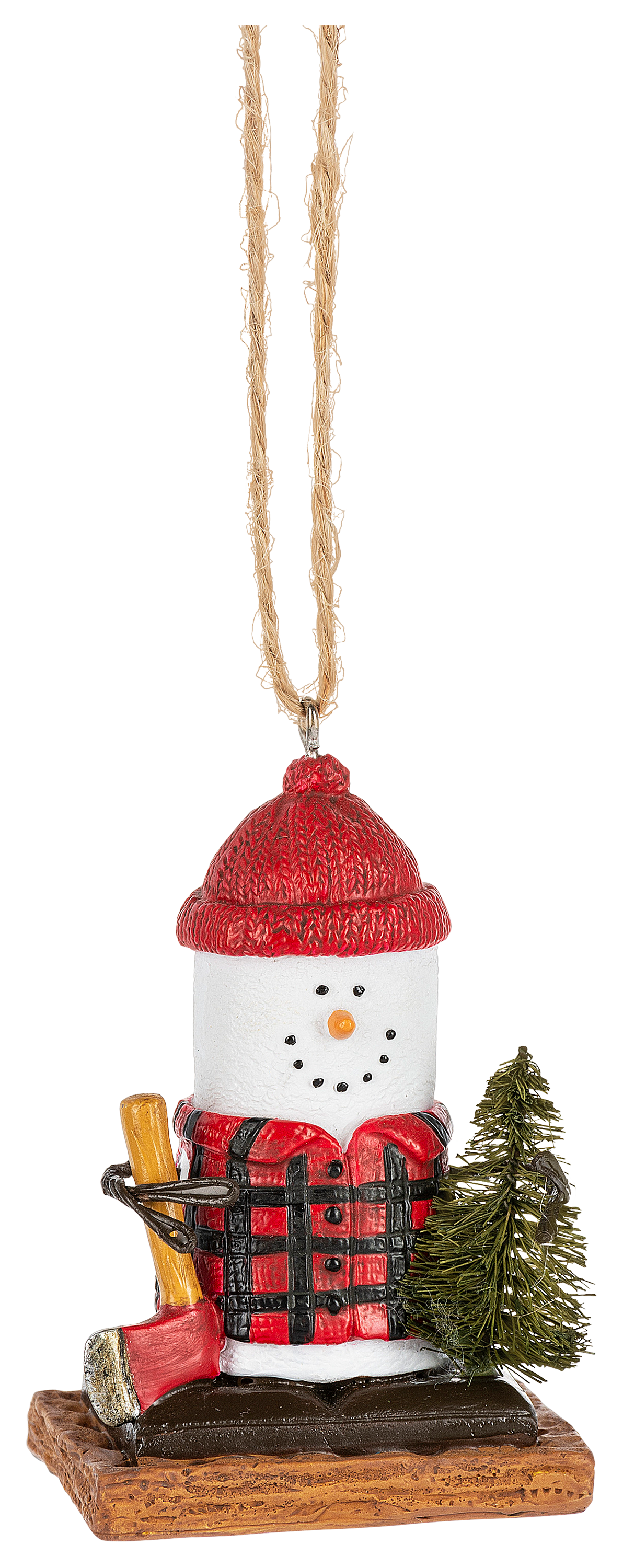 GANZ S'Mores Lumberjack Ornament