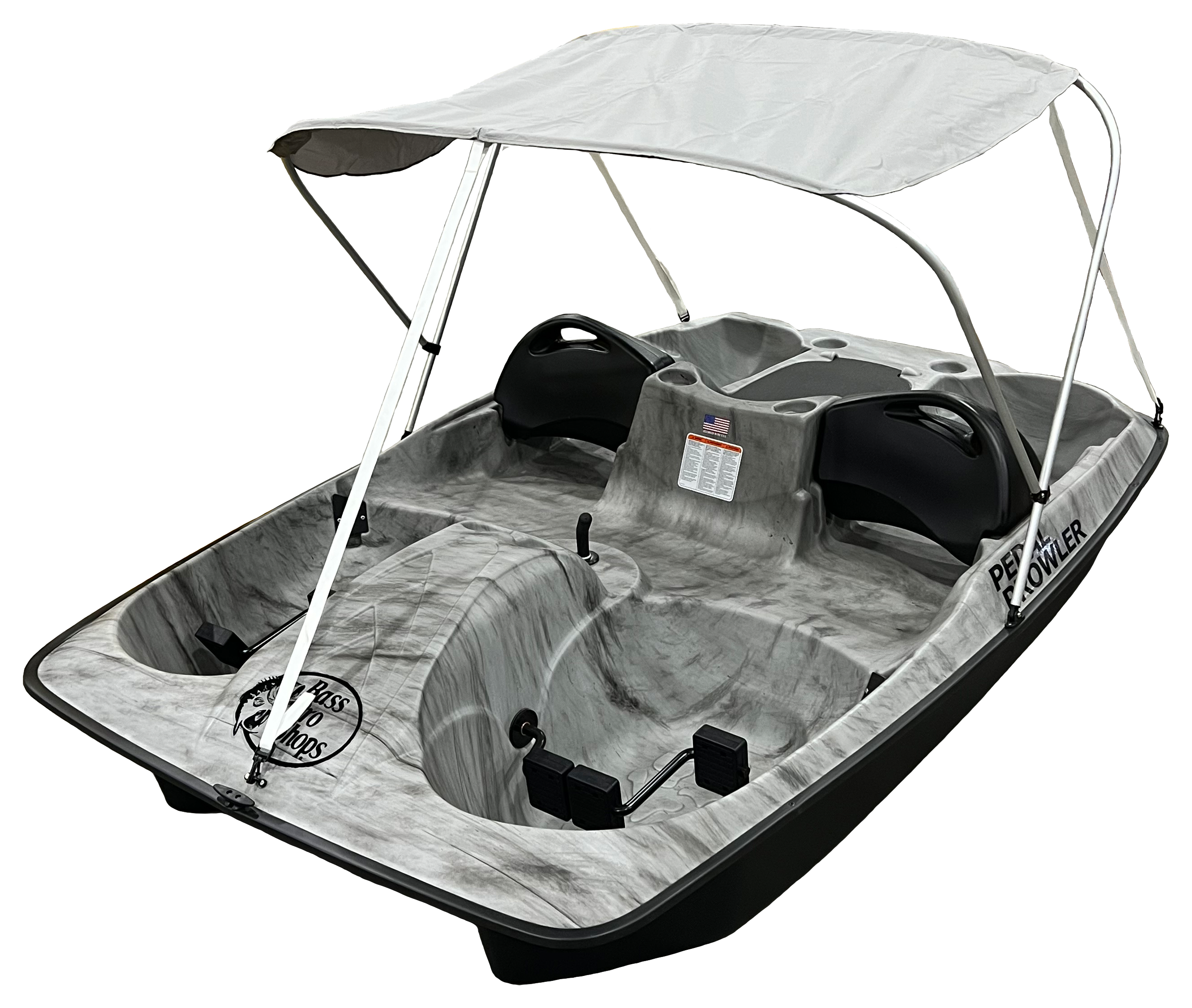Bass Pro Shops Pedal Prowler Pedal Boat with Canopy