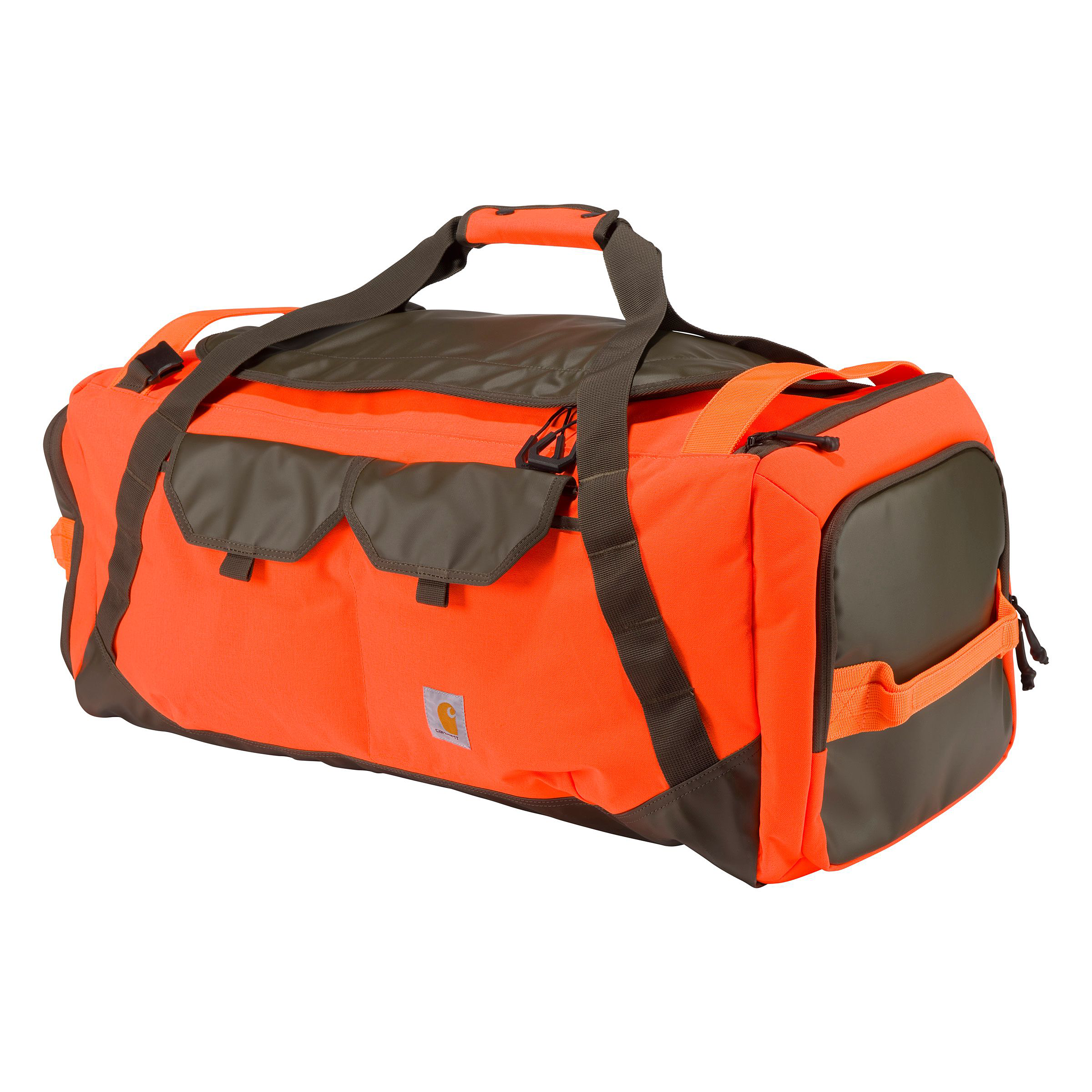 Image of Carhartt Rain Defender 55L Heavy-Haul Duffel Bag - Hunter Orange