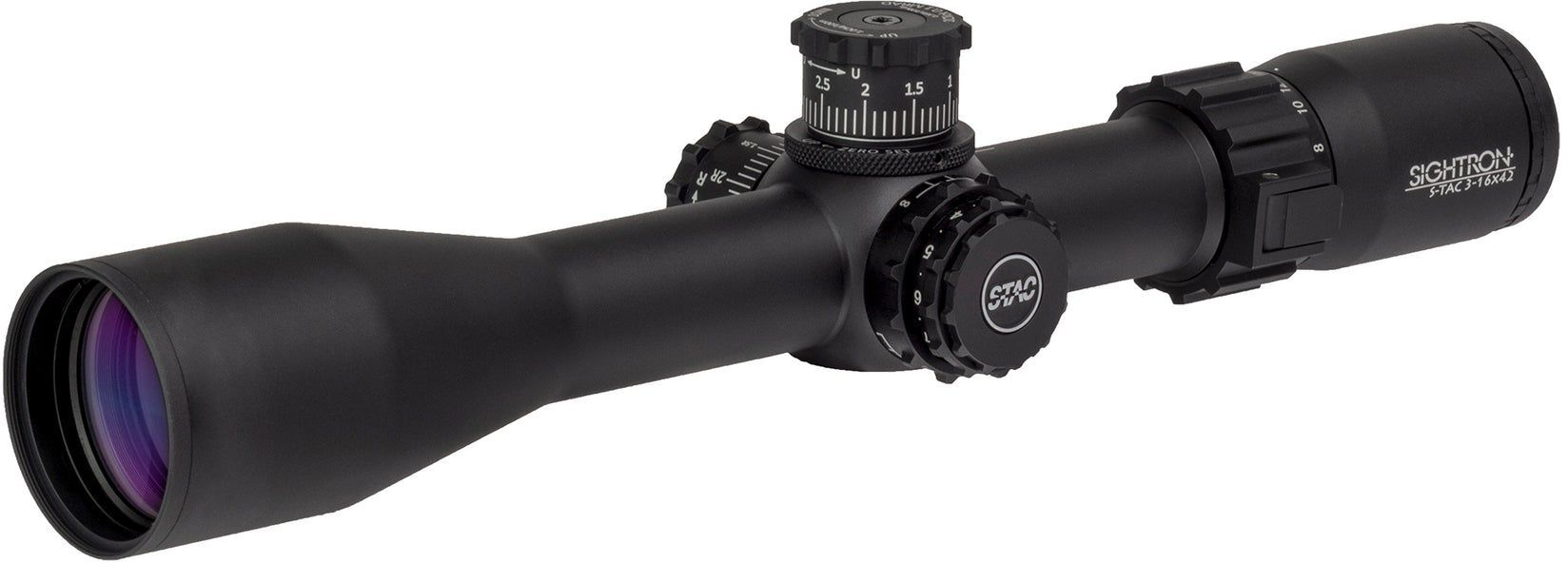 Sightron S-TAC Rifle Scope - 3-16x42mm - MH-2 - Sightron